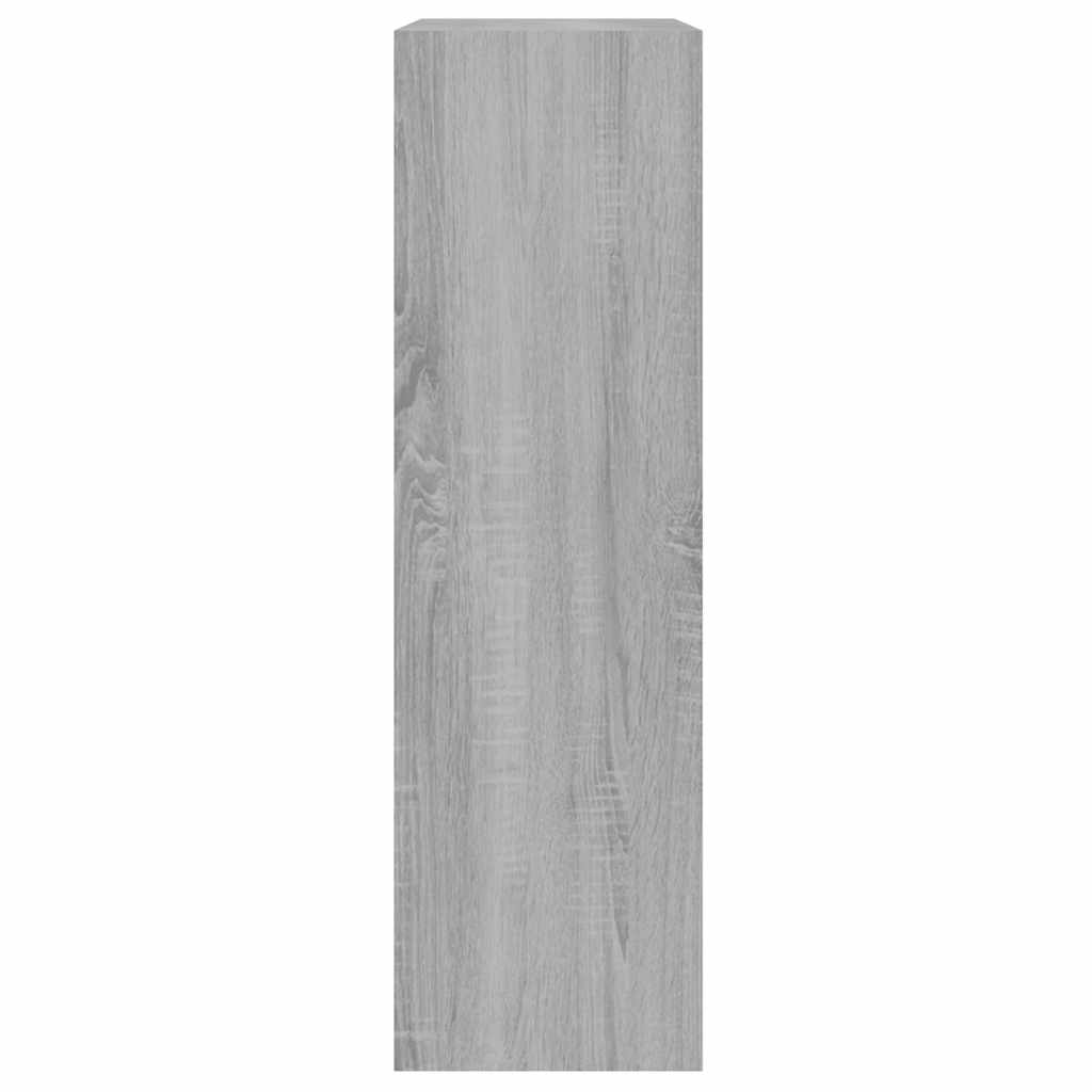 Scarpiera Grigio Sonoma 63x24x81 cm in Legno Multistrato