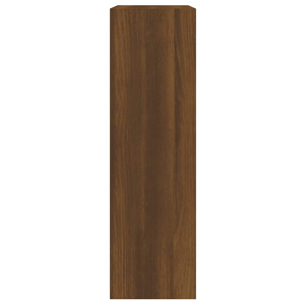 Scarpiera Rovere Marrone 63x24x81 cm in Legno Multistrato
