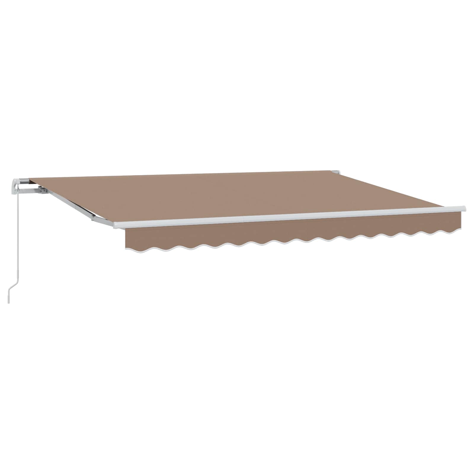 Tenda retrattile Tortora 4 x 2 m Tessuto