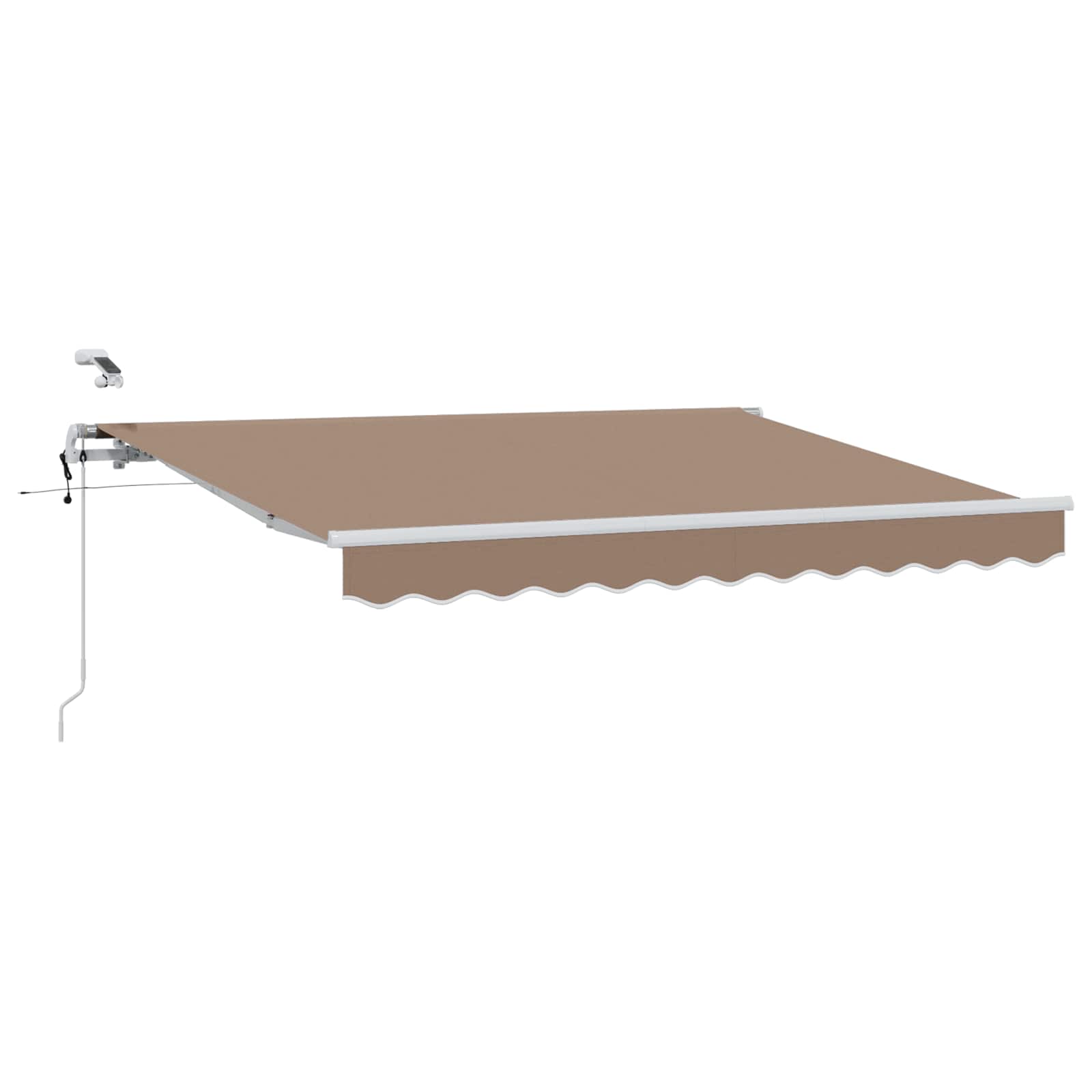 Tenda retrattile Tortora 350 x 250 cm Poliestere