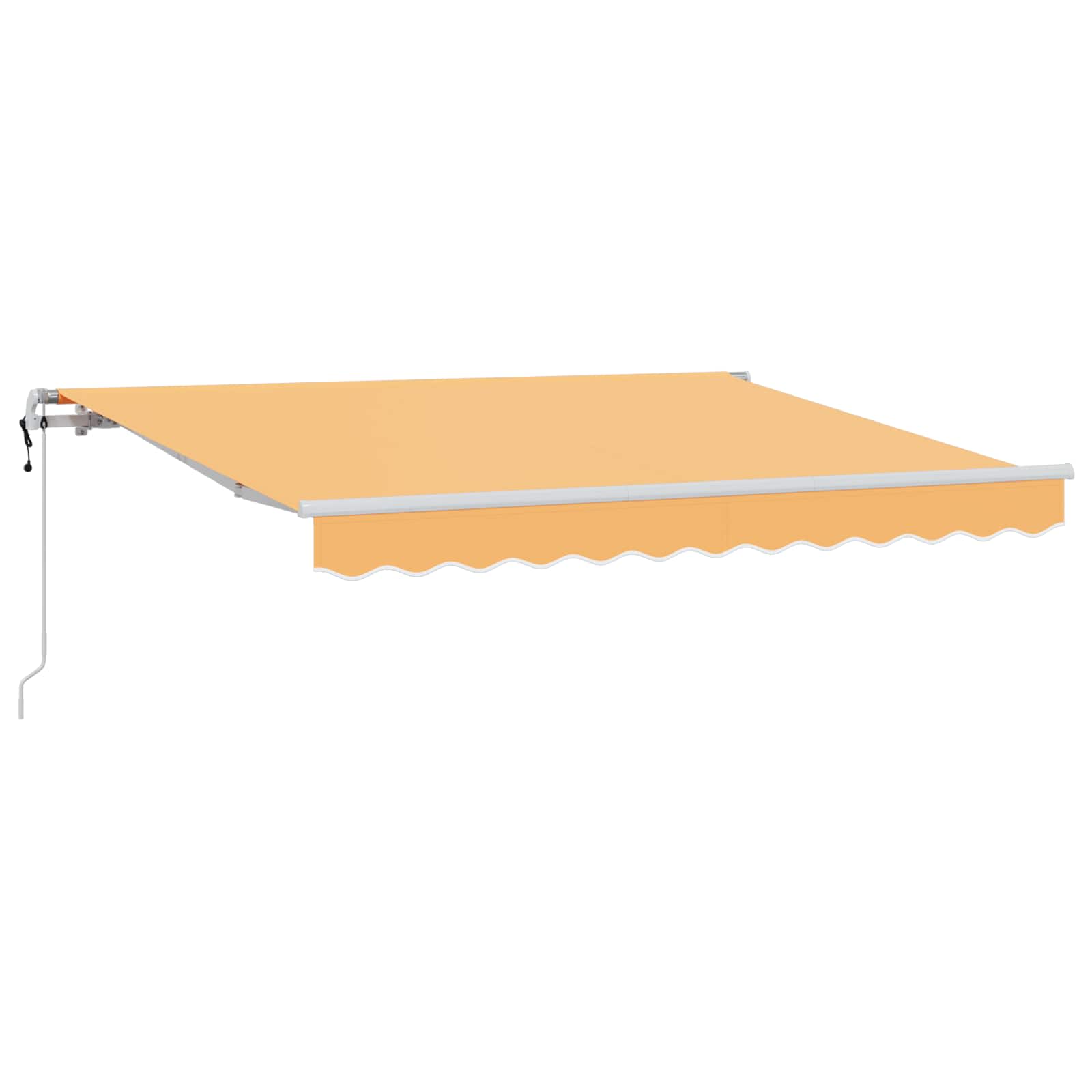 Tenda retrattile Sabbia 4 × 3 m Tessuto e Alluminio