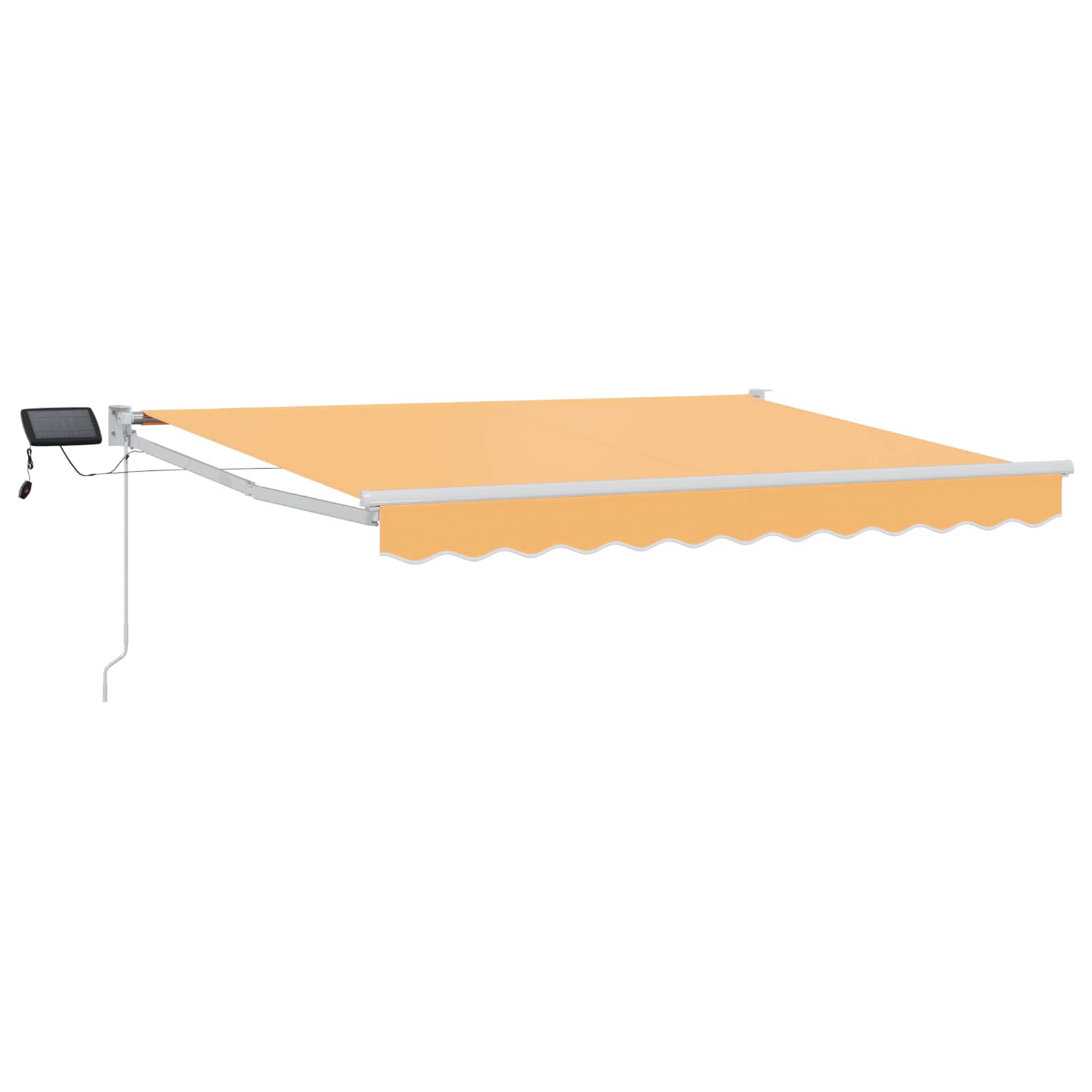 Tenda retrattile manuale con LED Sabbia
