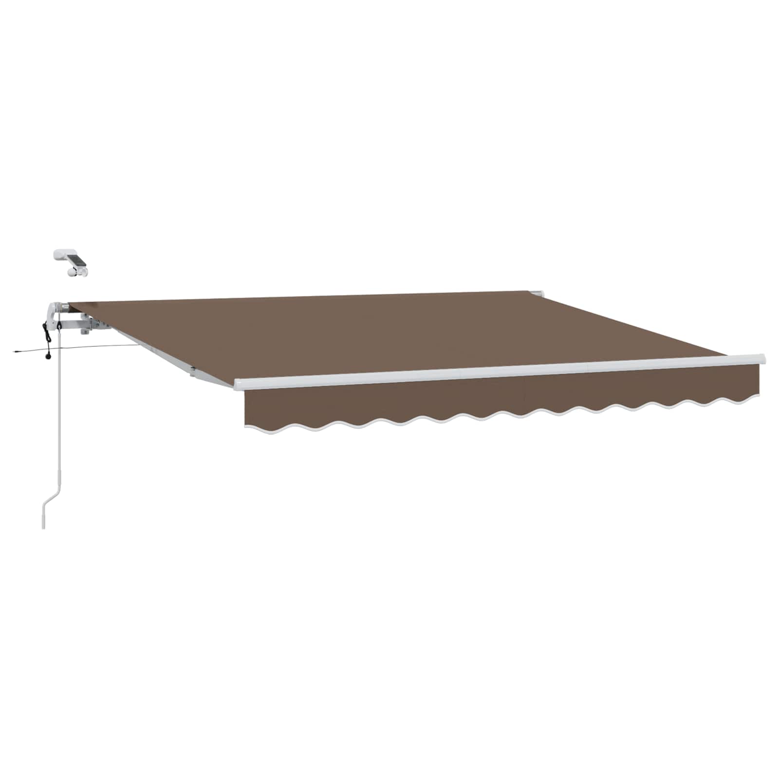 Tenda retrattile Tortora 450 × 300 cm Poliestere