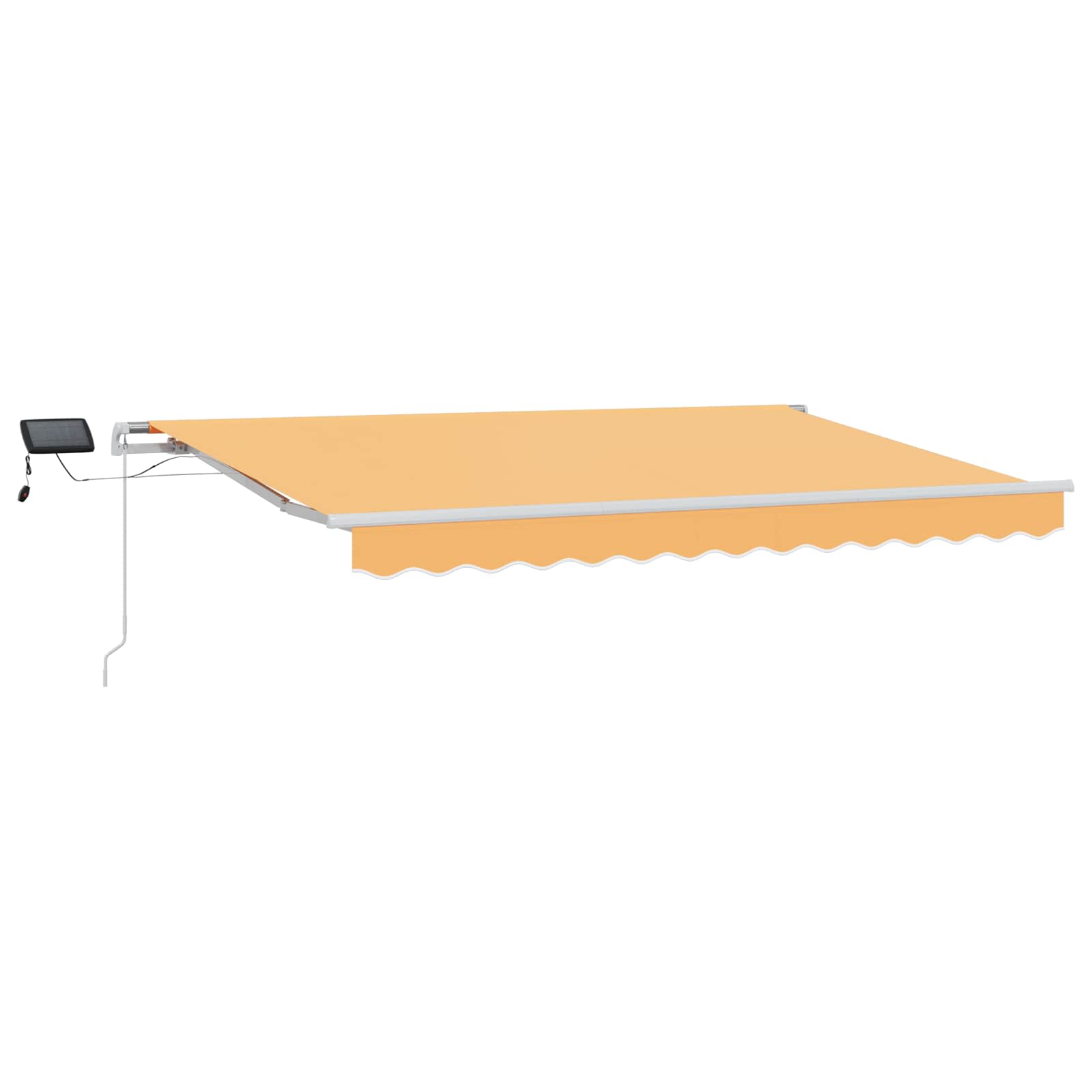 Tenda retrattile Sabbia 500 × 300 cm Tessuto e Alluminio
