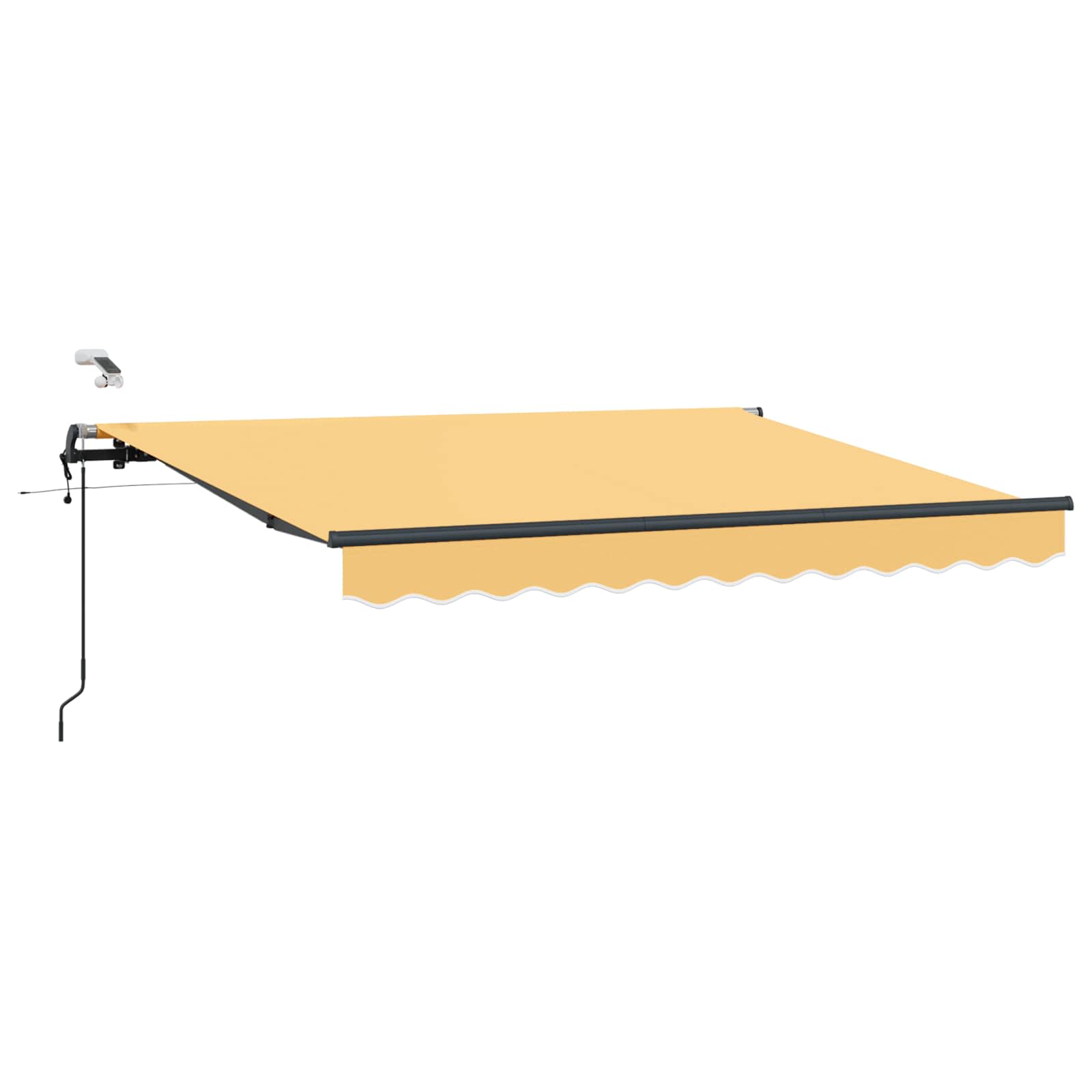 Tenda retrattile Sabbia 500 × 350 cm Poliestere