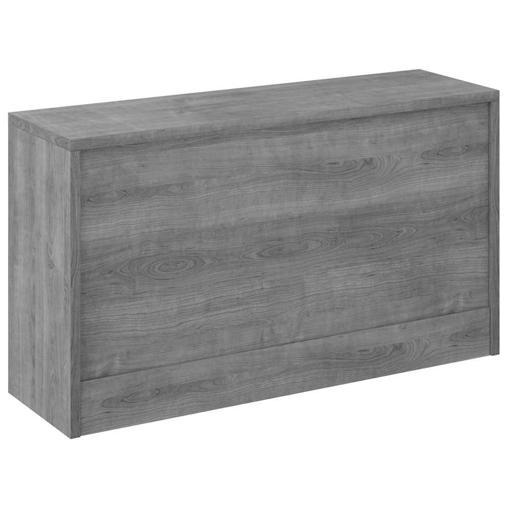 Scarpiera Grigio Sonoma 80x24x45 cm in Legno Multistrato