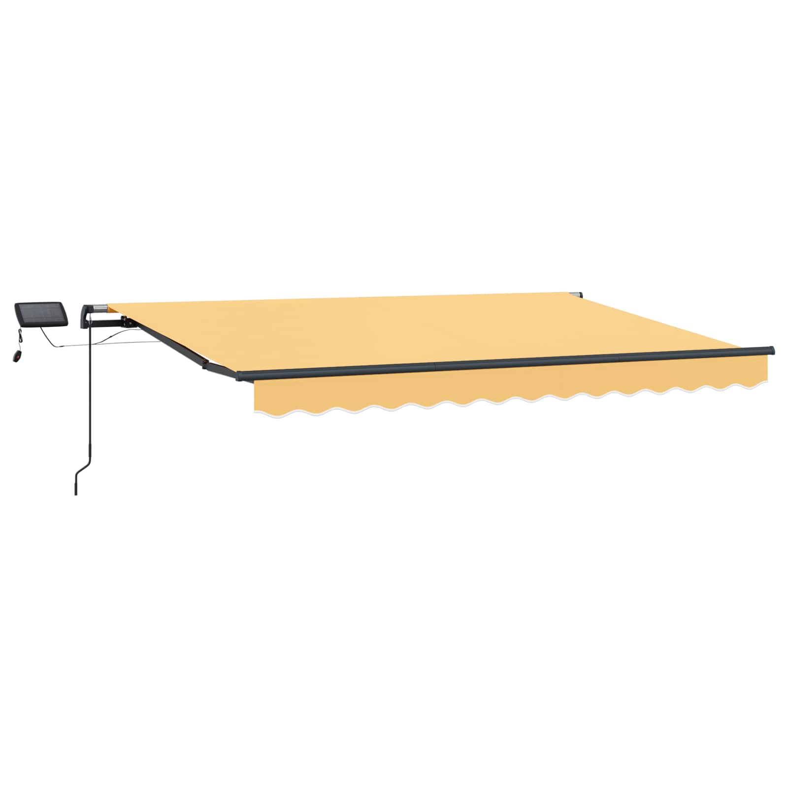 Tenda retrattile Sabbia 600 × 300 cm Tessuto e Alluminio