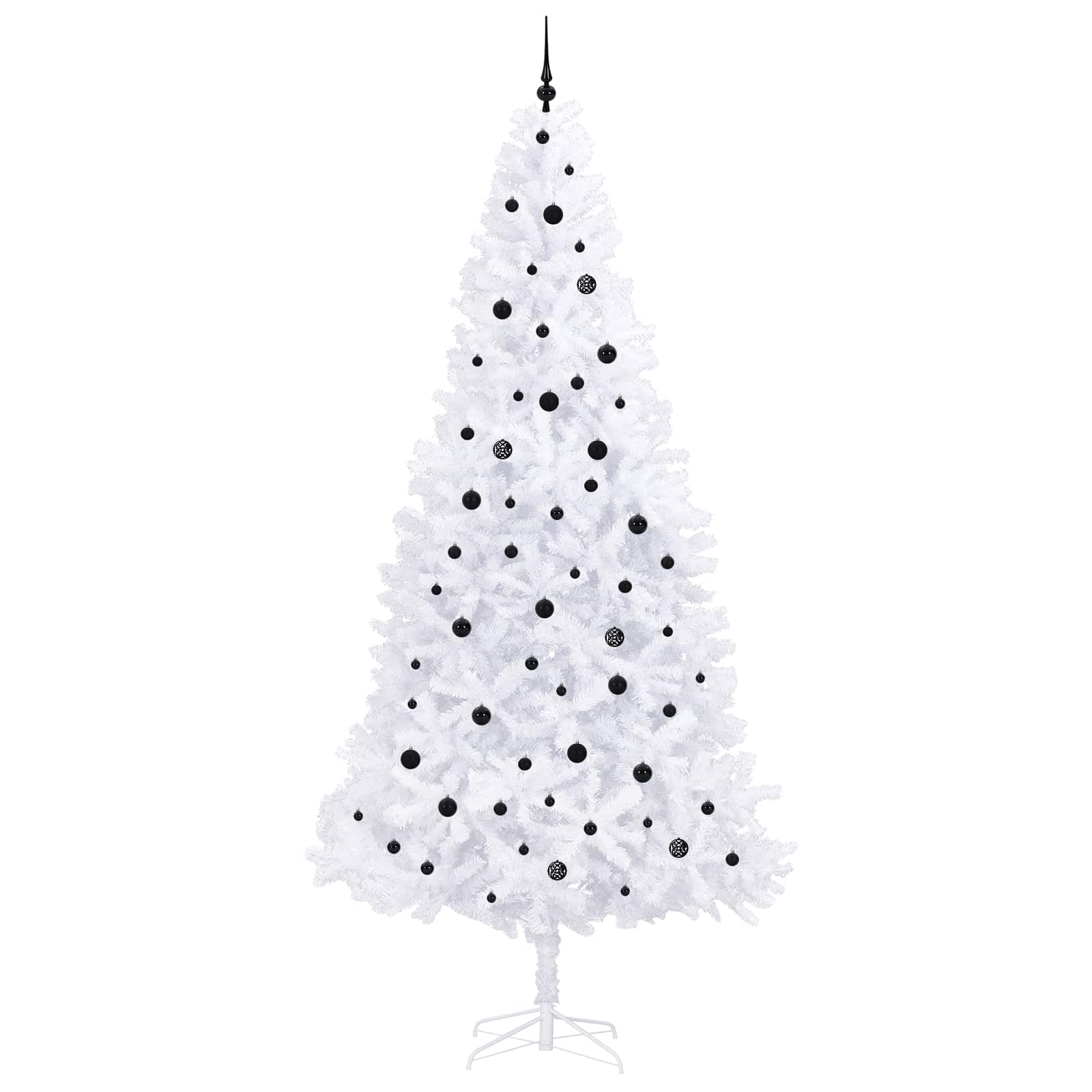 Albero di Natale artificiale Bianco 300 cm PVC e Acciaio