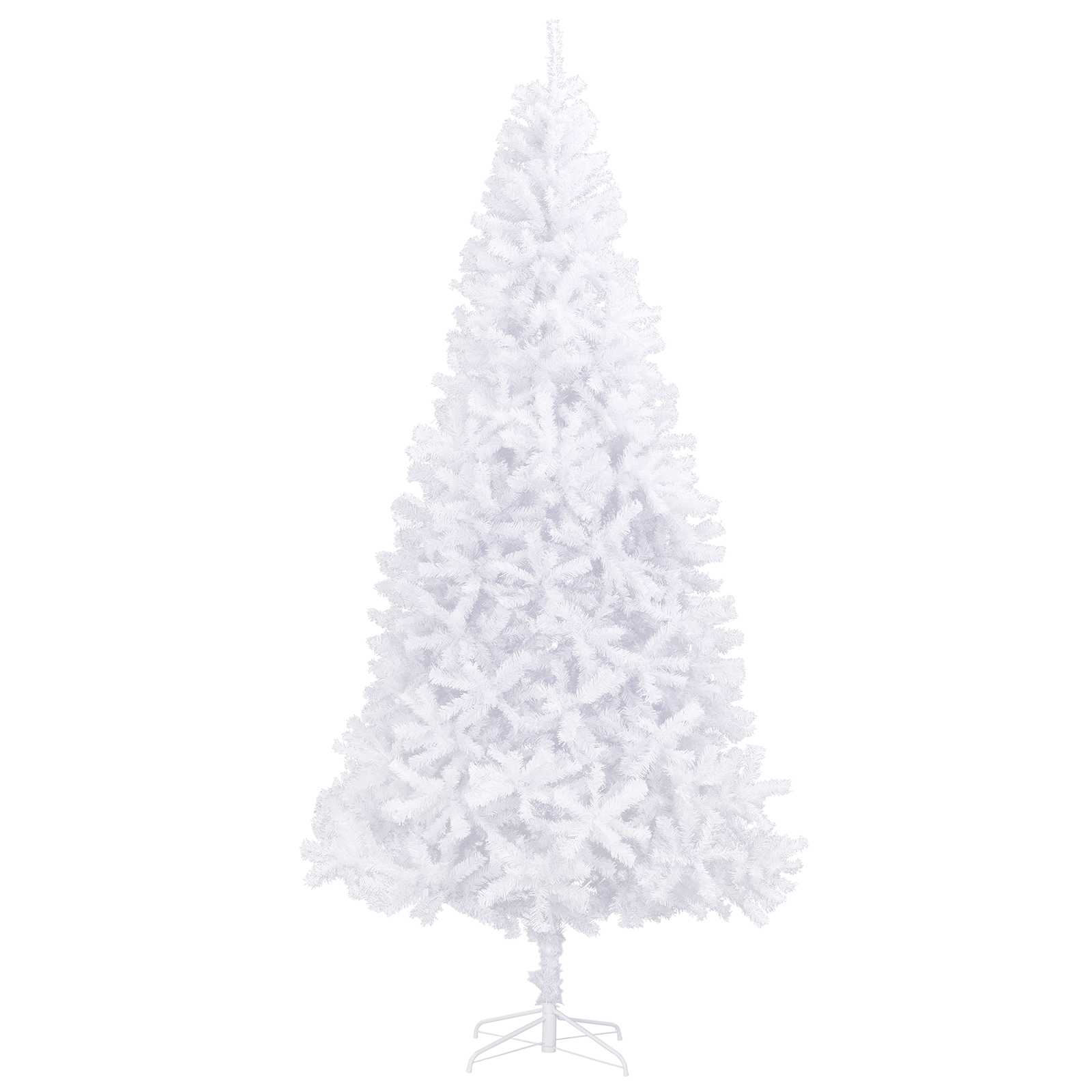 Albero di Natale artificiale Bianco 300 cm PVC e Acciaio