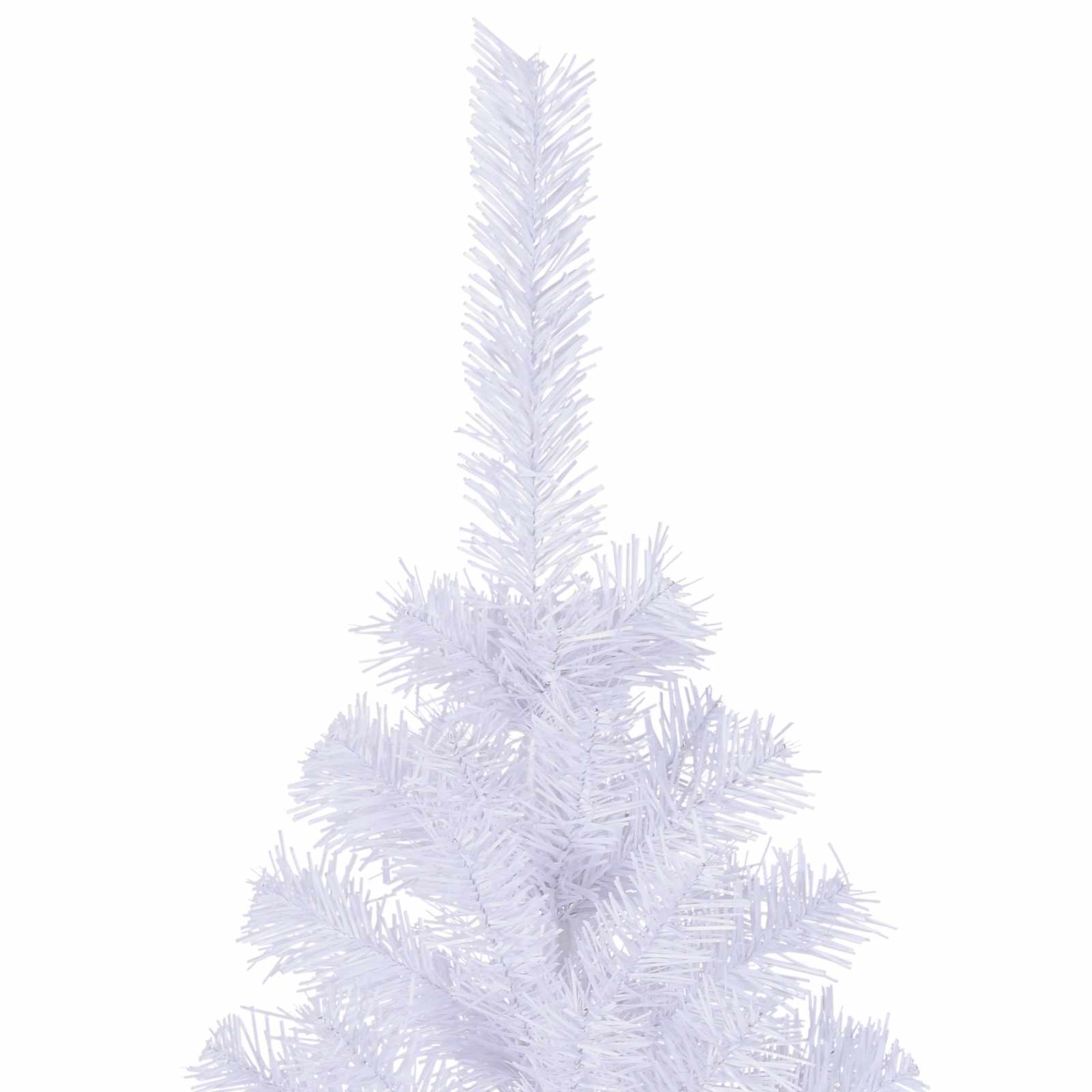 Albero di Natale artificiale Bianco 180 cm PVC e Acciaio