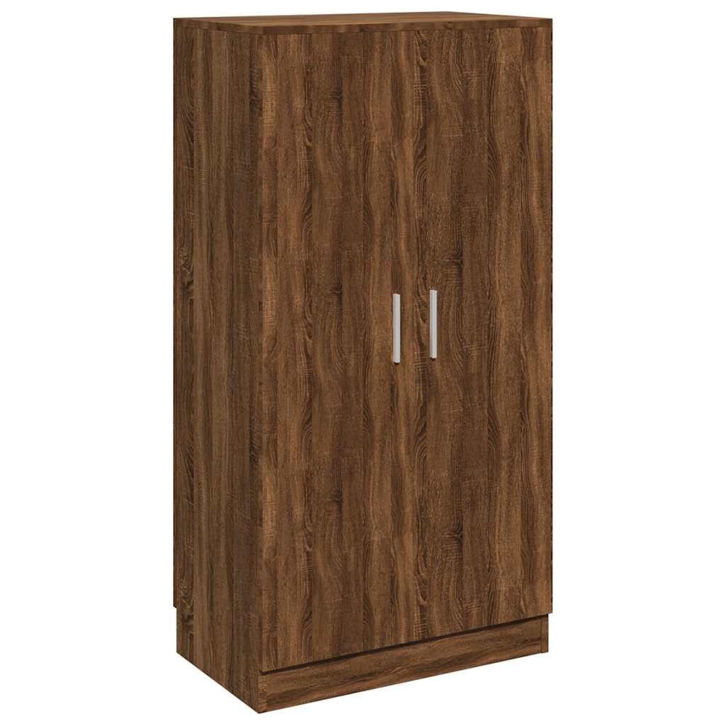 Scarpiera Rovere Marrone 55x35x108 cm in Legno Multistrato