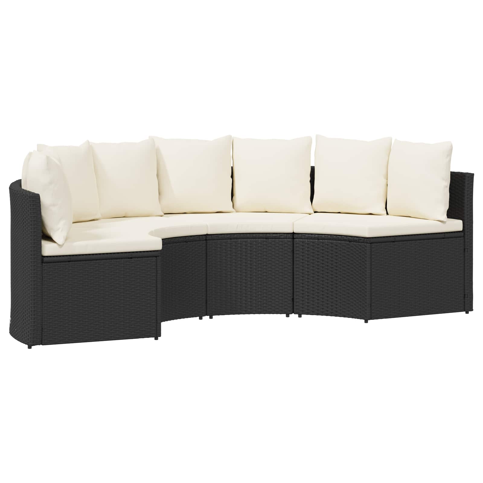 Set di divani 2 pz Nero