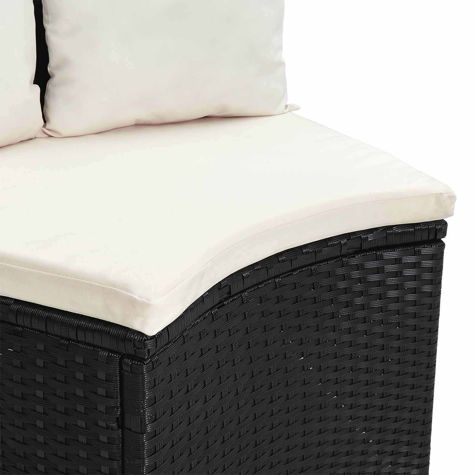 Set di divani 2 pz Nero