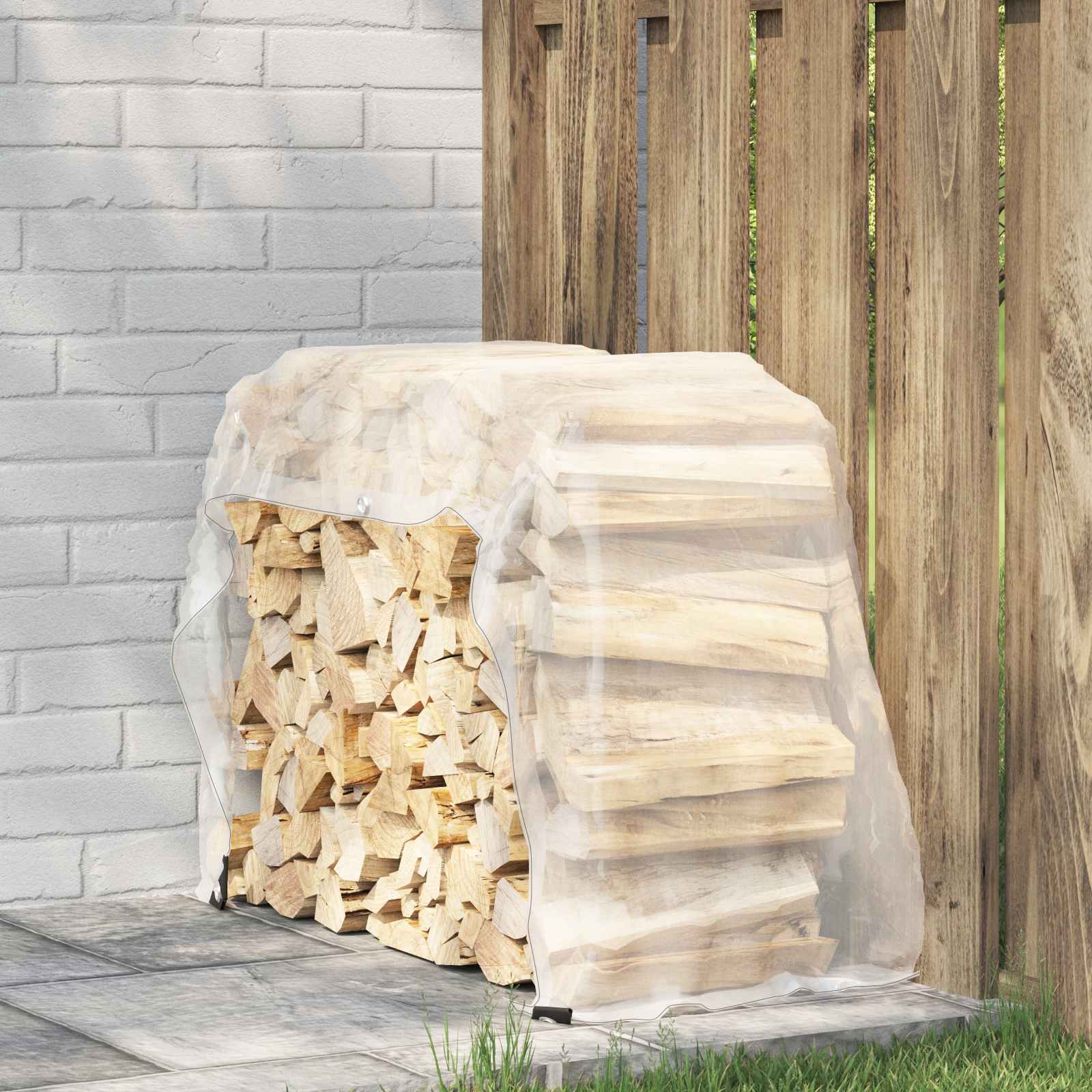 Copertura per Piante Trasparente 1 x 2 m PE