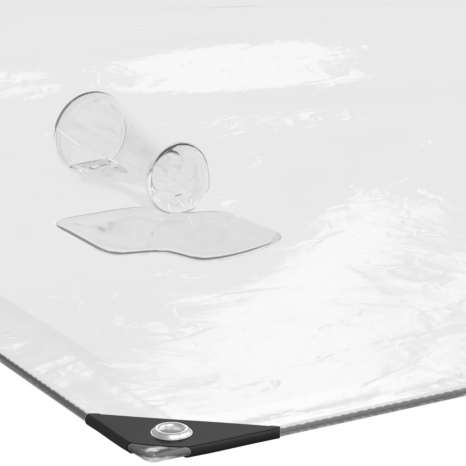 Copertura per Piante Trasparente 5 x 5 m PE