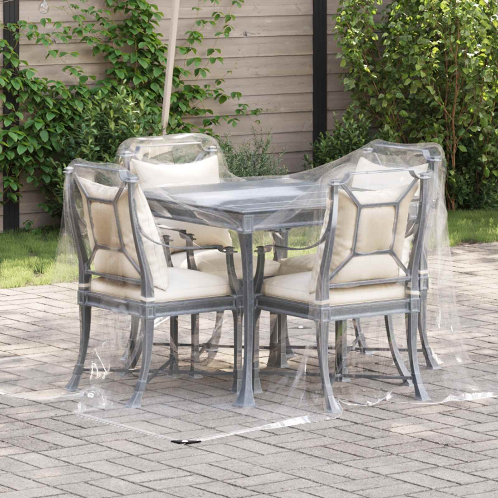 Copertura per Piante Trasparente 2 x 2 m PVC