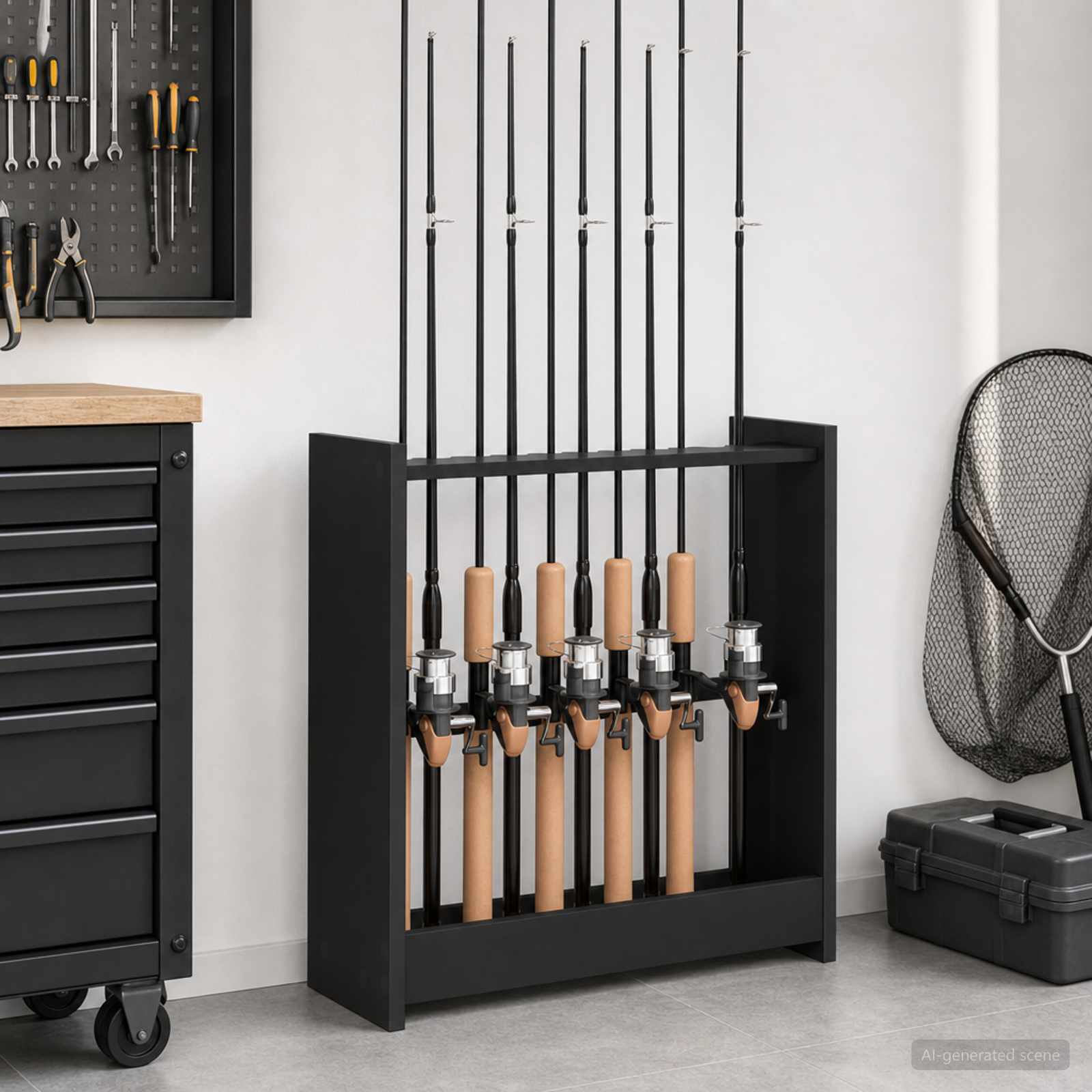 Supporto per stecche da biliardo Legno ingegnerizzato