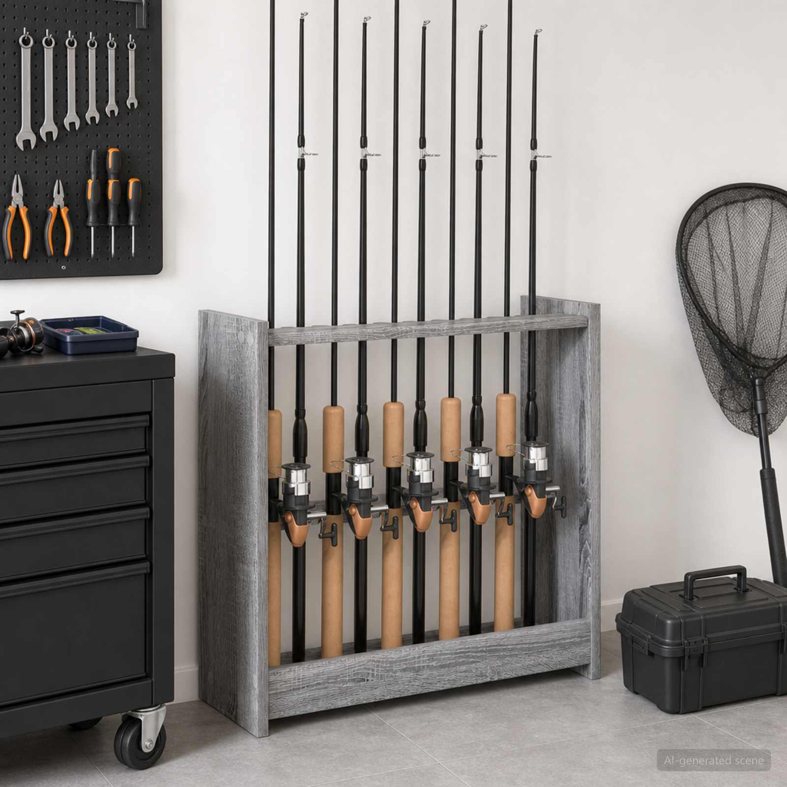 Supporto per stecche da biliardo Legno ingegnerizzato