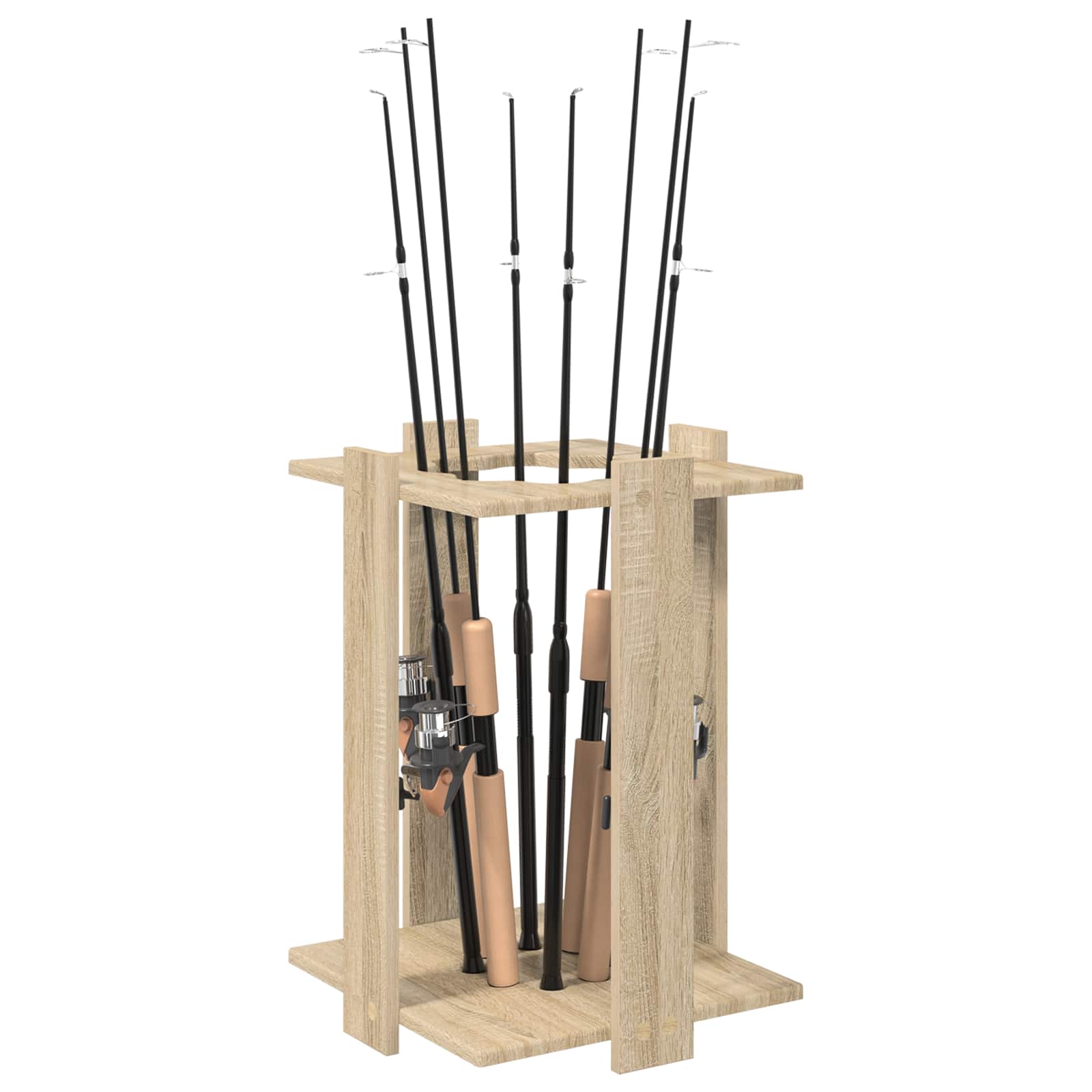 Supporto per canne da pesca Legno ingegnerizzato
