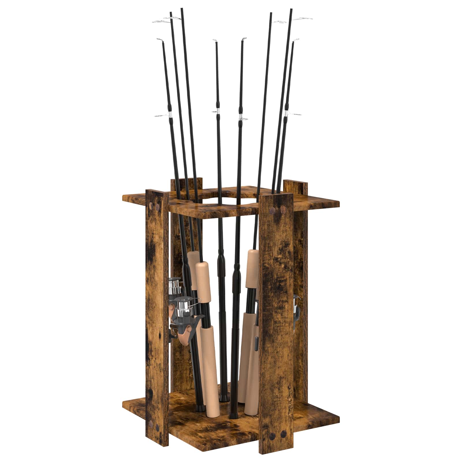 Supporto per canne da pesca Legno ingegnerizzato