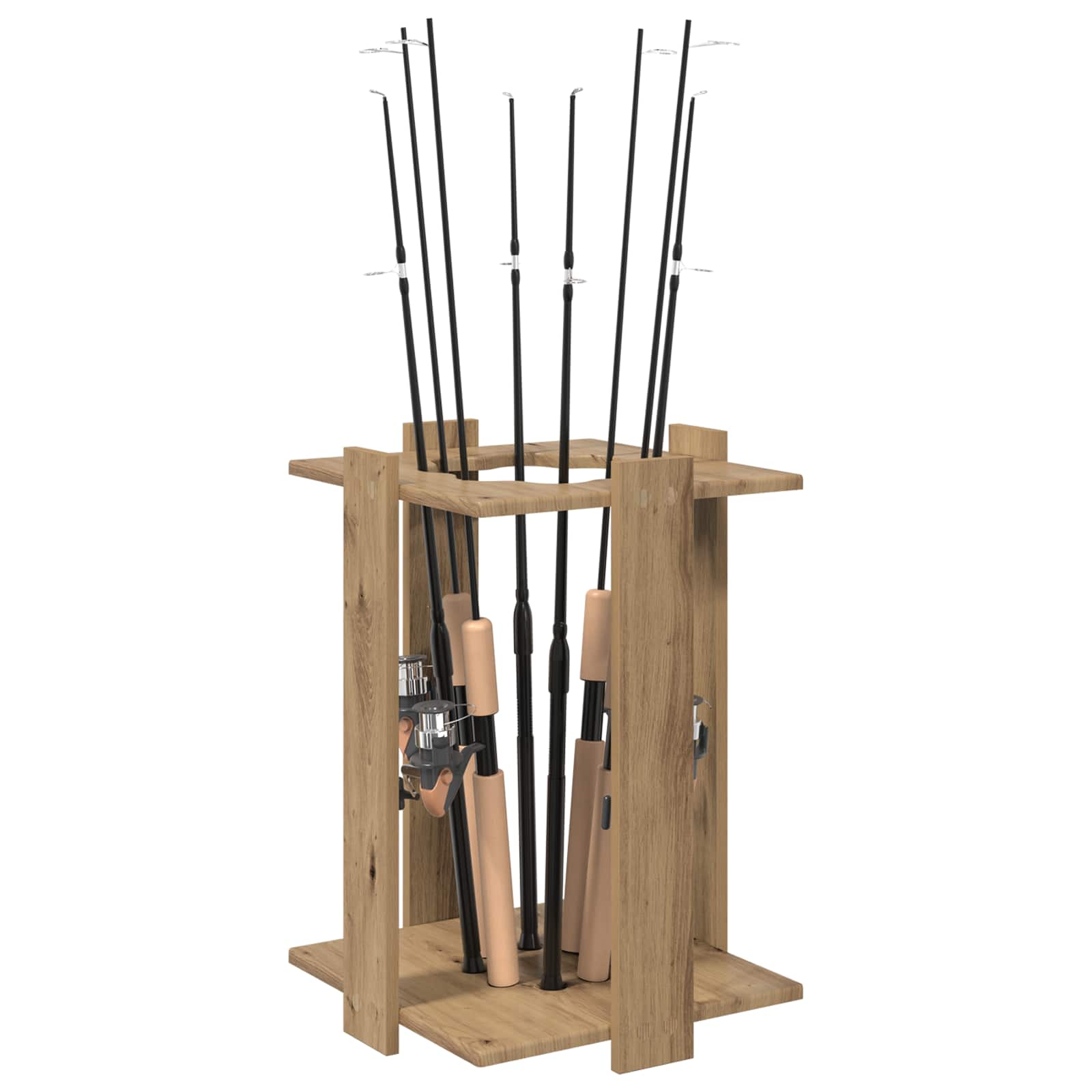 Supporto per canne da pesca Legno ingegnerizzato