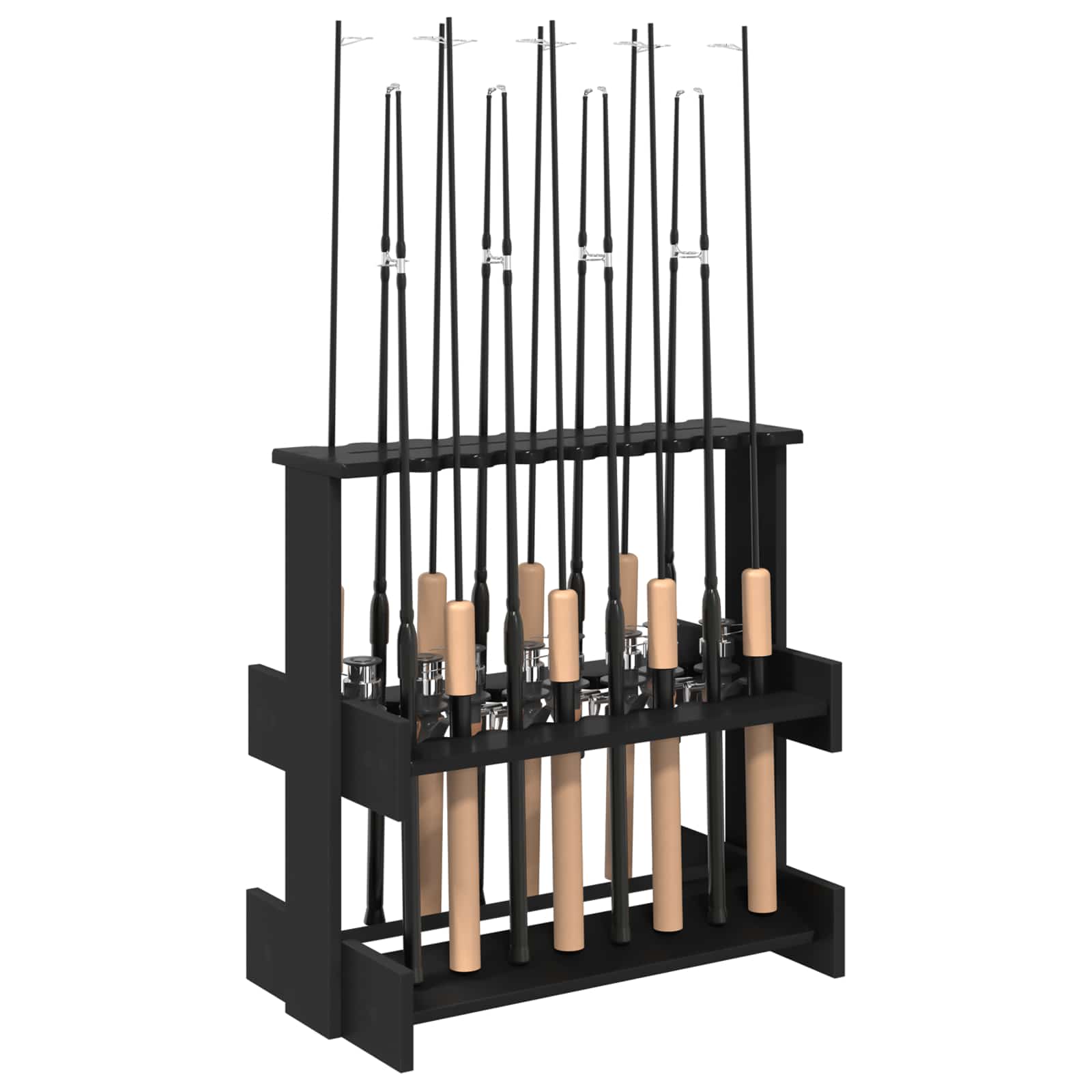 Supporto per canne da pesca Legno ingegnerizzato