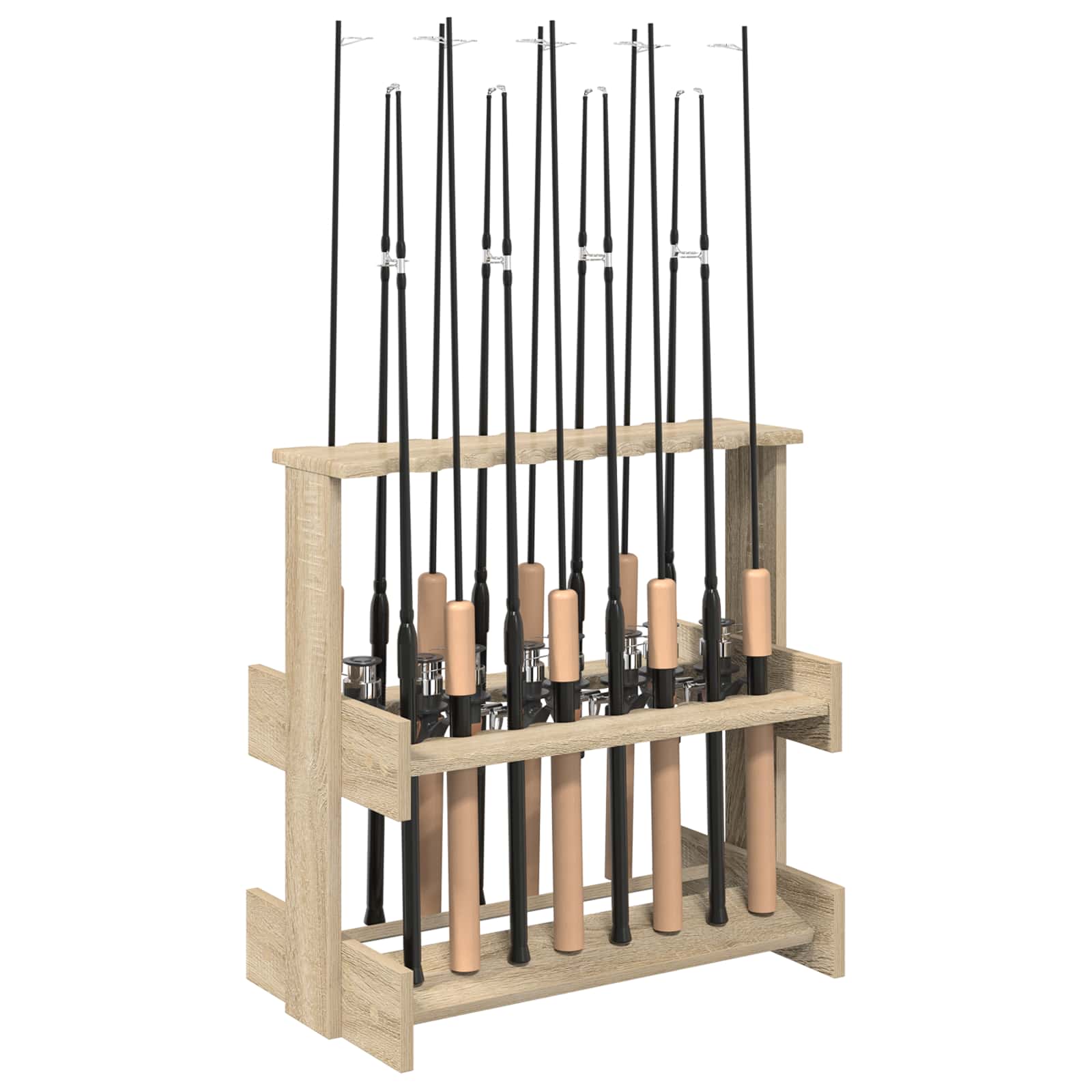 Supporto per canne da pesca Legno ingegnerizzato