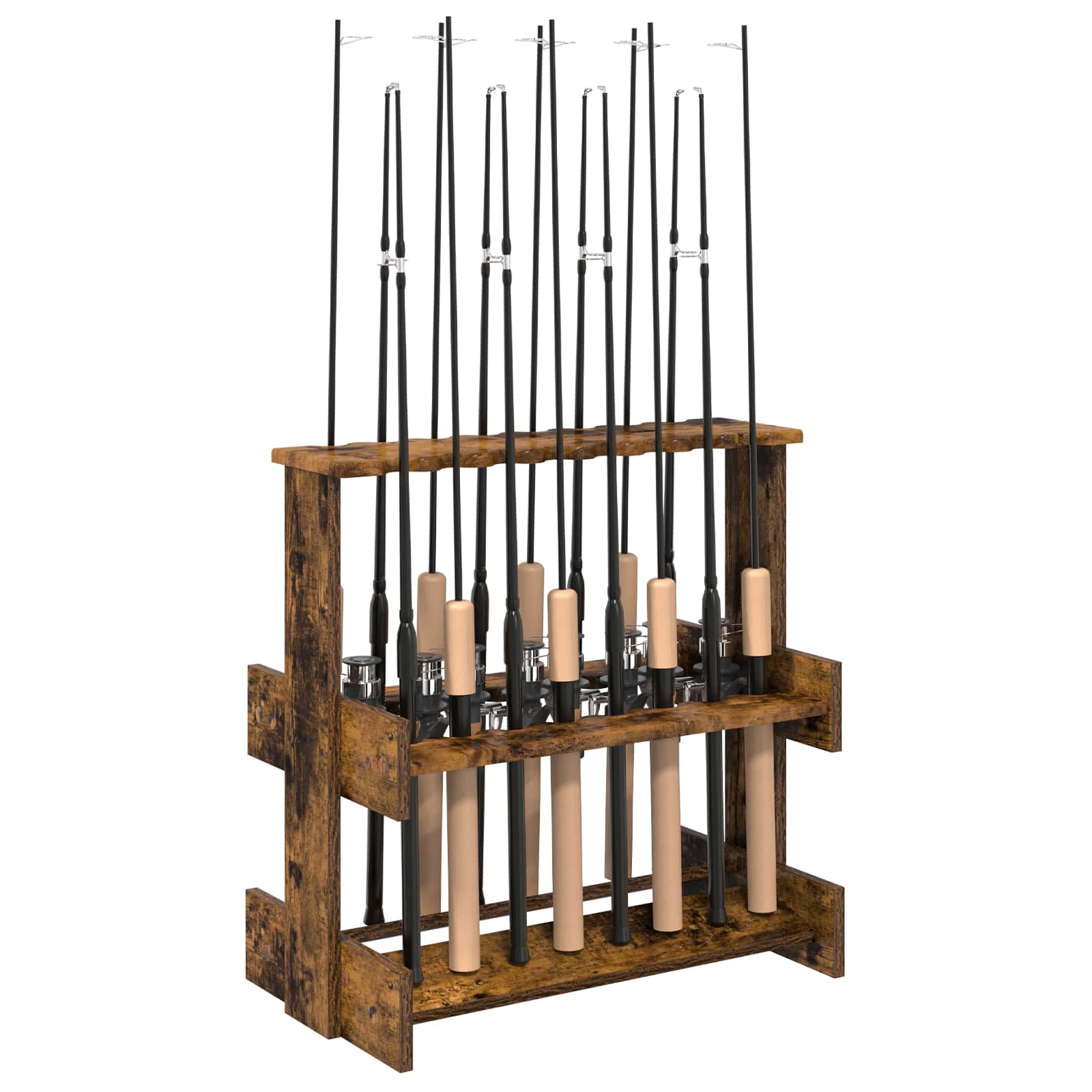 Supporto per canne da pesca Legno ingegnerizzato
