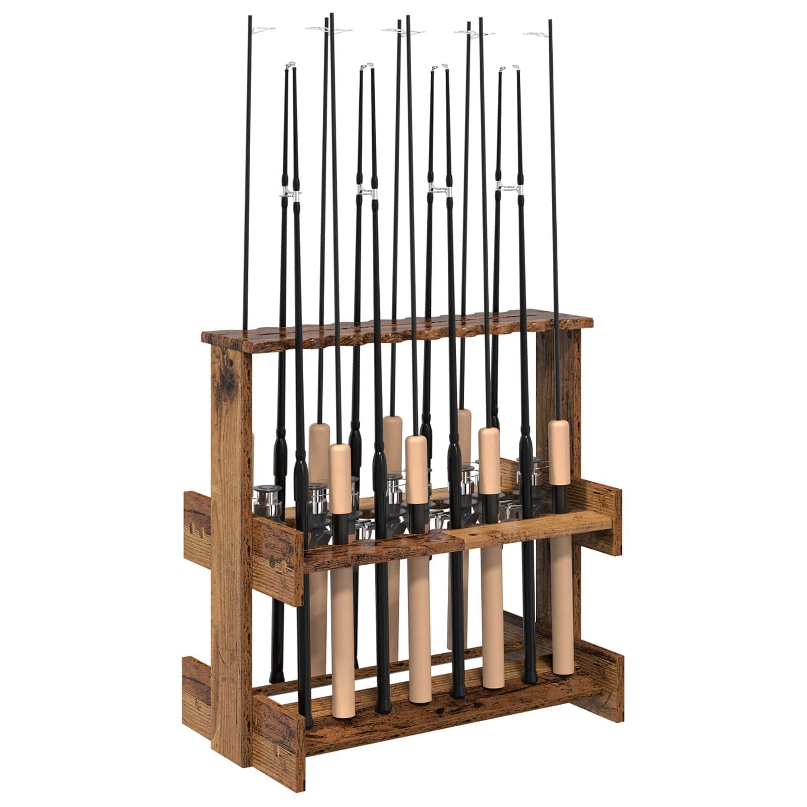 Supporto per canne da pesca Legno ingegnerizzato