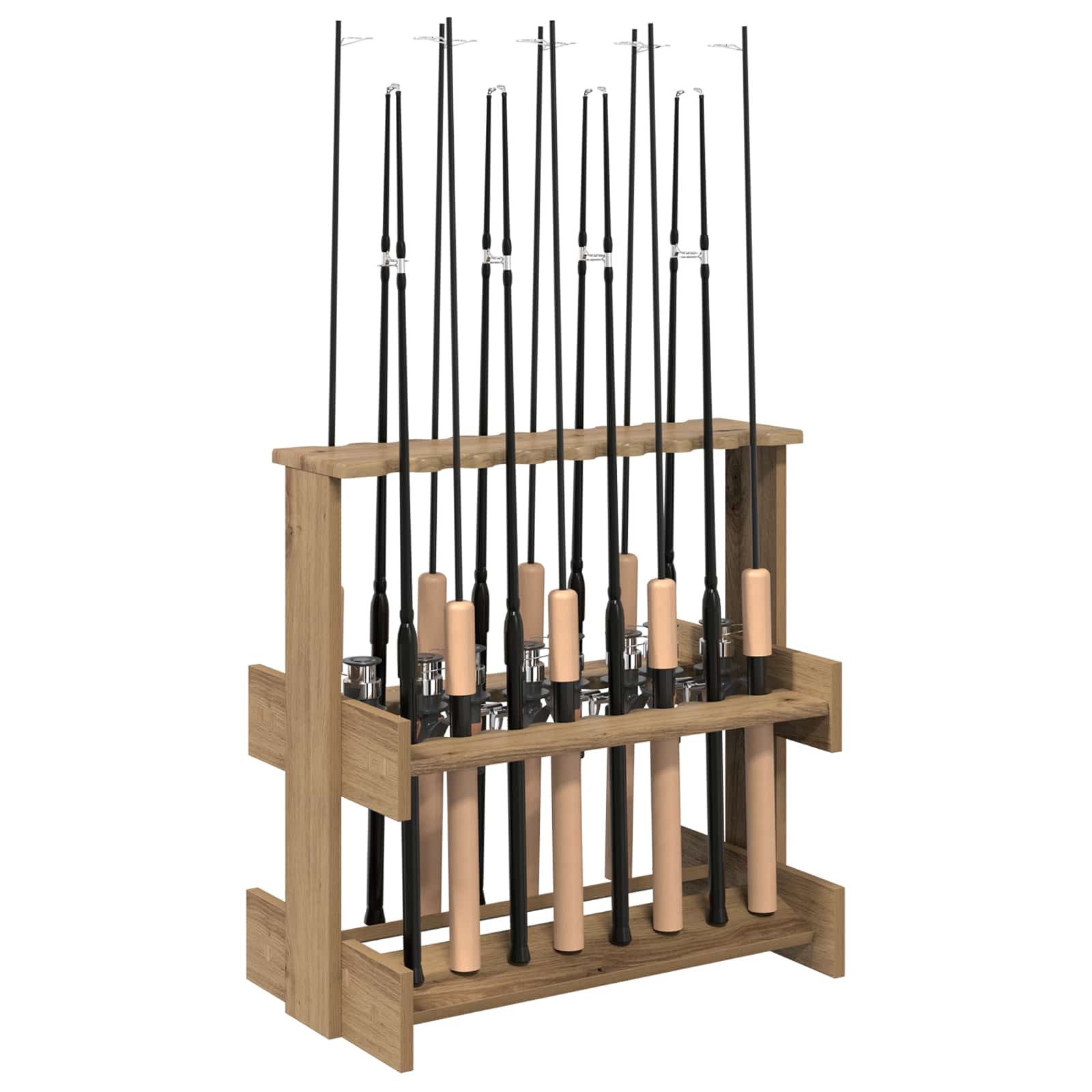 Supporto per canne da pesca Legno ingegnerizzato