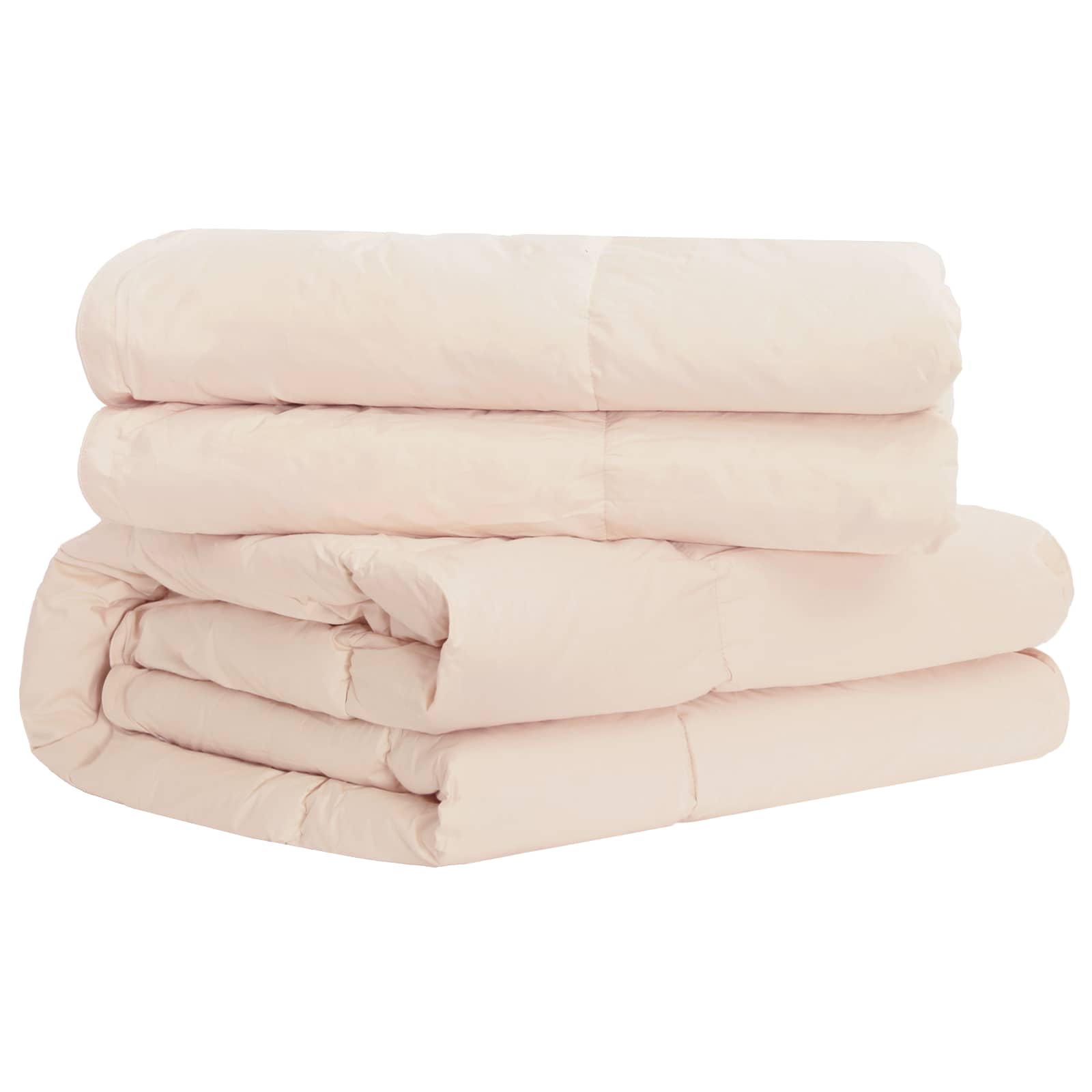 Set di Piumoni 2 pz 200 x 240 cm Kapok e Poliestere Beige