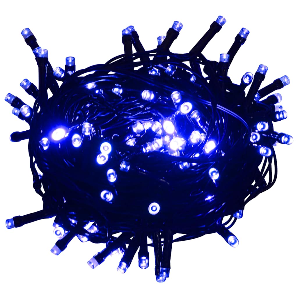 Stringa LED con 300 Luci LED Blu 15 m in PVC