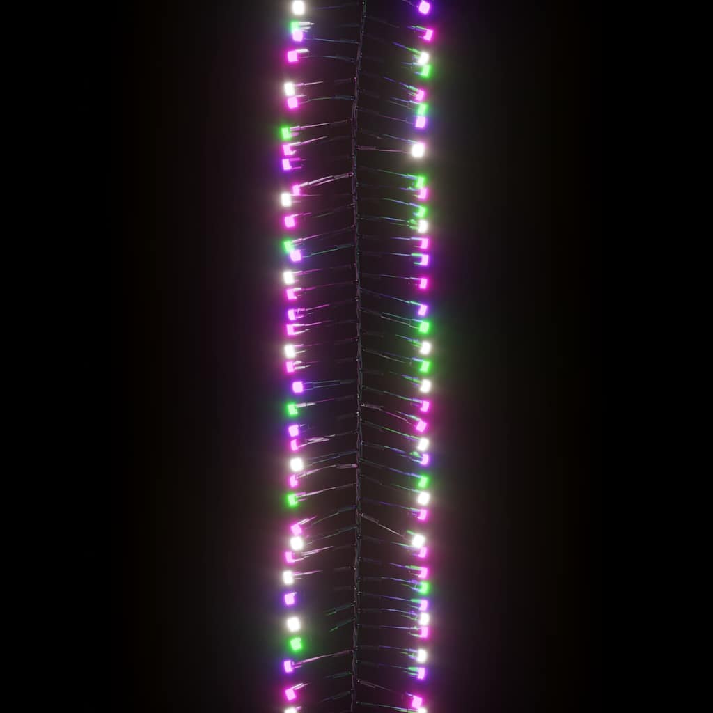 Gruppo Stringa Luci con 400 LED Pastello Multicolore PVC