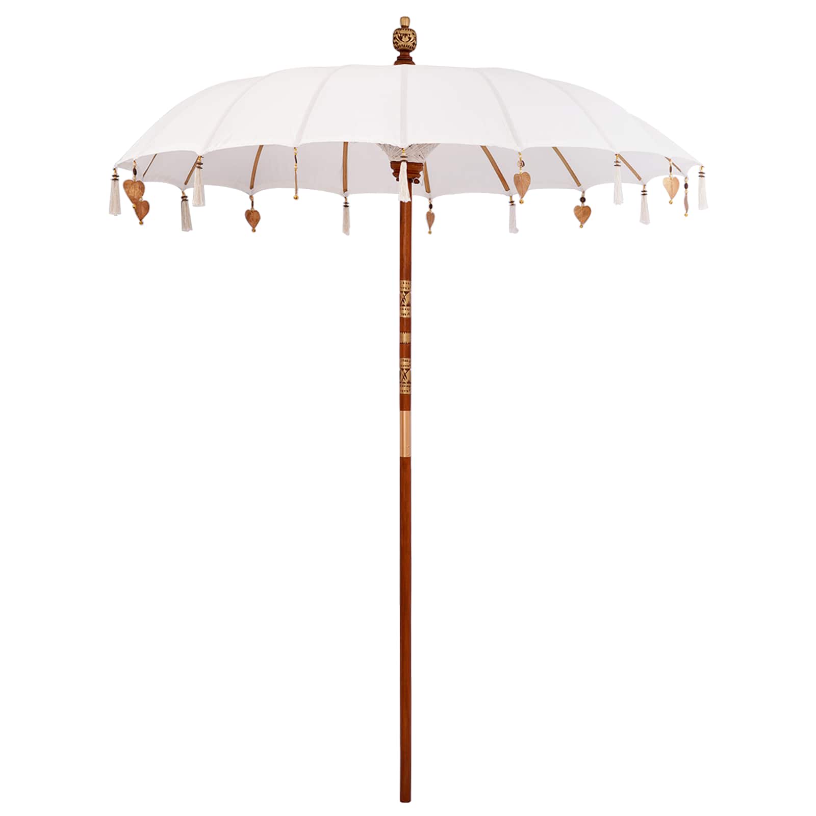 Ombrellone balinese con base Rotondo 190 x 190 x 295 cm