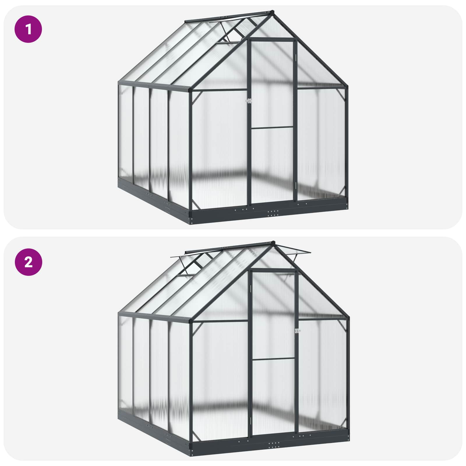 Serra da Giardino 183,5 x 243,5 x 207 cm