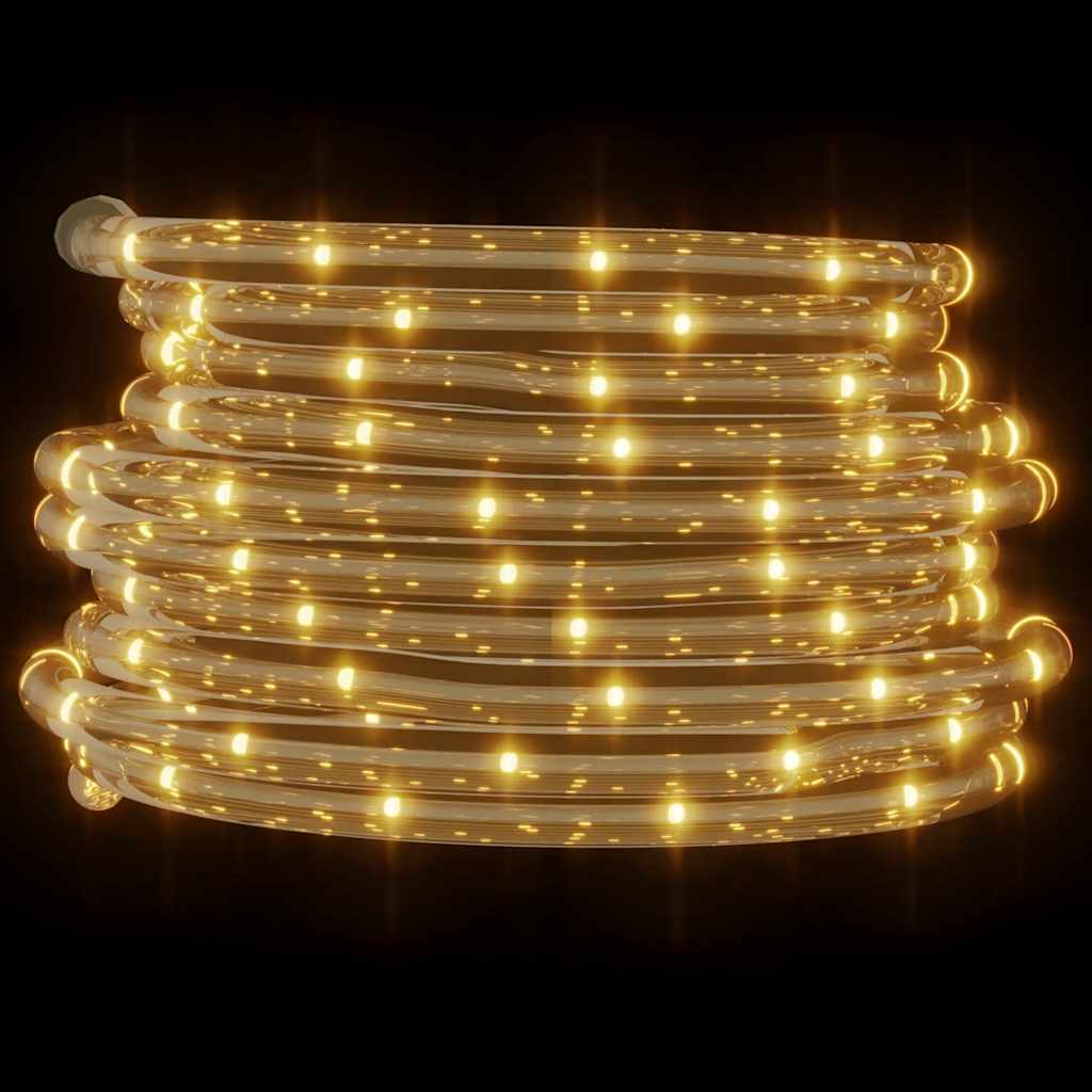 Stringa di Luci con 240 LED Bianco Caldo 10 m in PVC