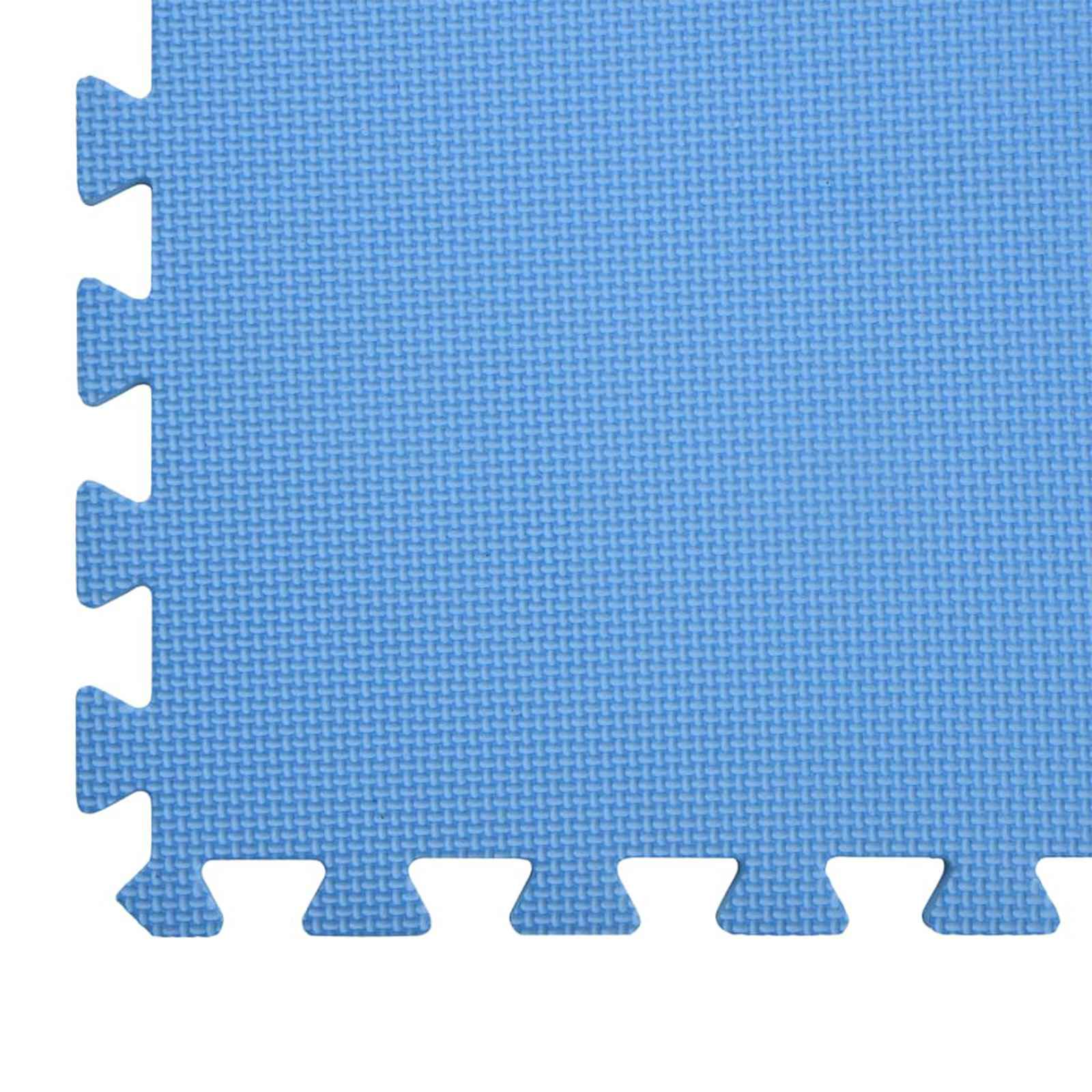 Tappetino per piscina 6 pz Blu 2,16 ㎡ Schiuma EVA