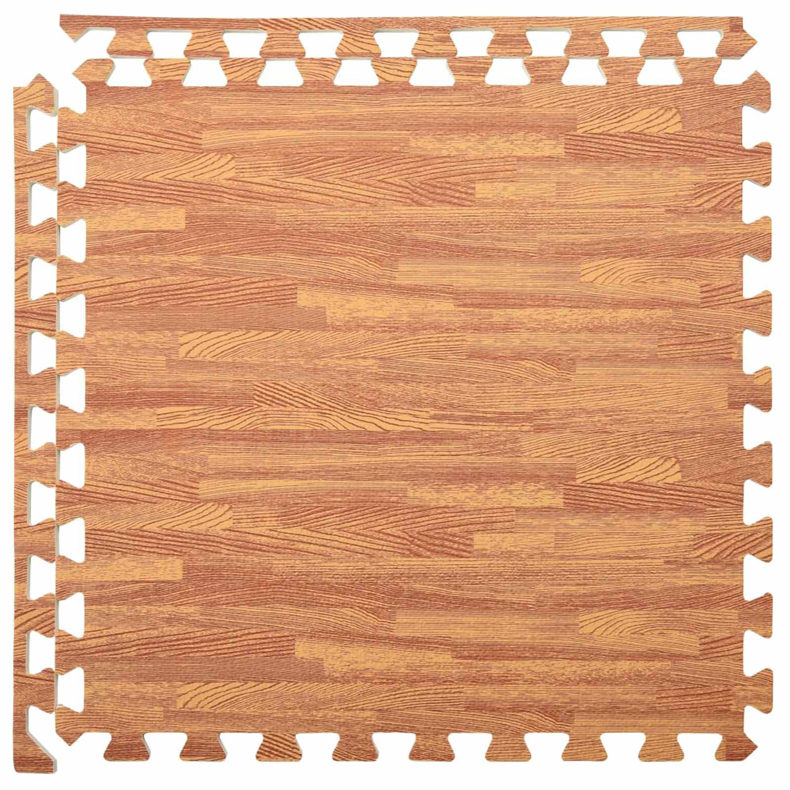 Tappetino per piscina 6 pz legno 4,32 ㎡ Schiuma EVA