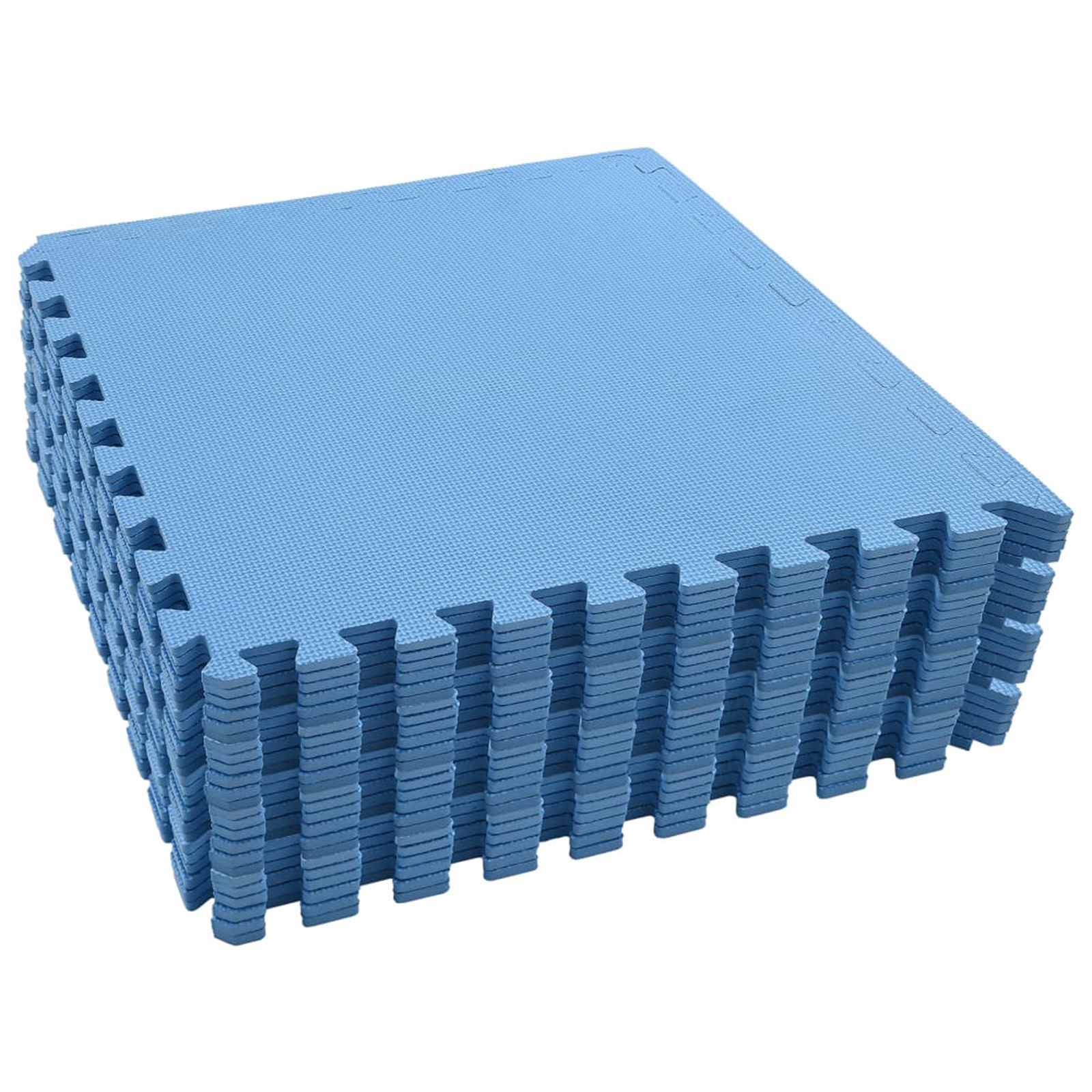 Tappetino per piscina 24 pz Blu 8,64 ㎡ Schiuma EVA