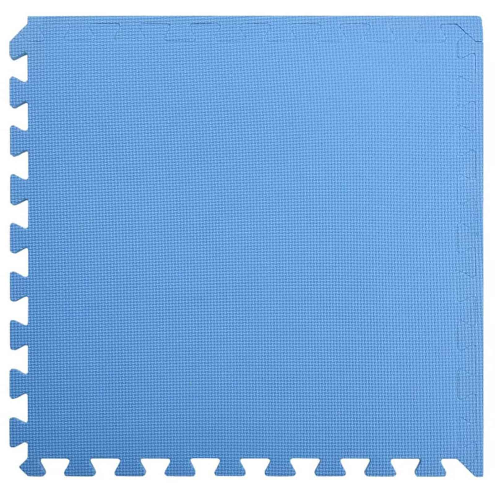 Tappetino per piscina 24 pz Blu 8,64 ㎡ Schiuma EVA