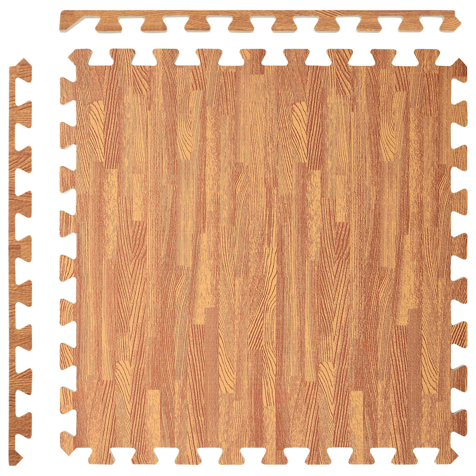 Tappetino per piscina 40 pz legno 14,4 m² Schiuma EVA