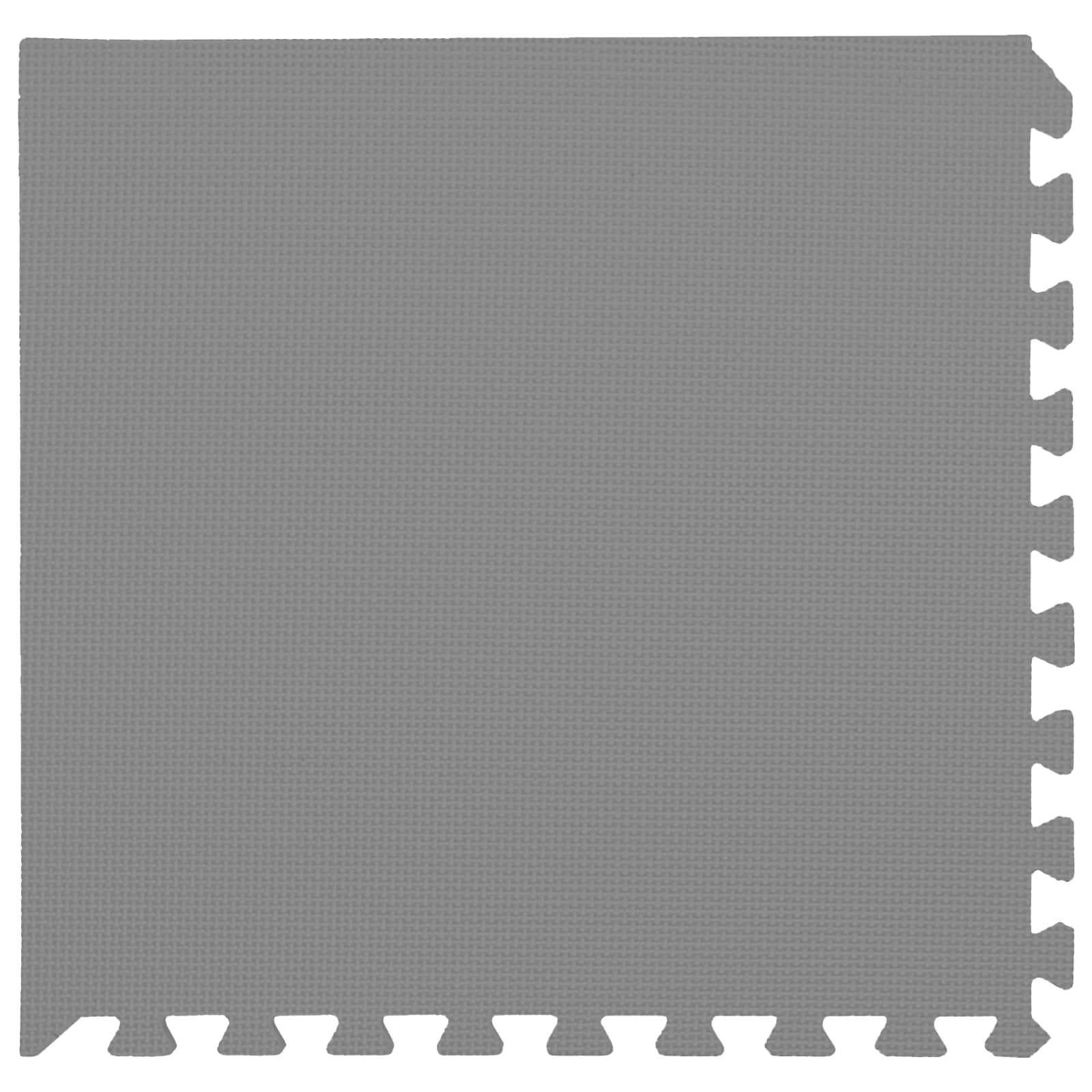 Tappetino per piscina 6 pz Grigio 2,16 m² Schiuma EVA