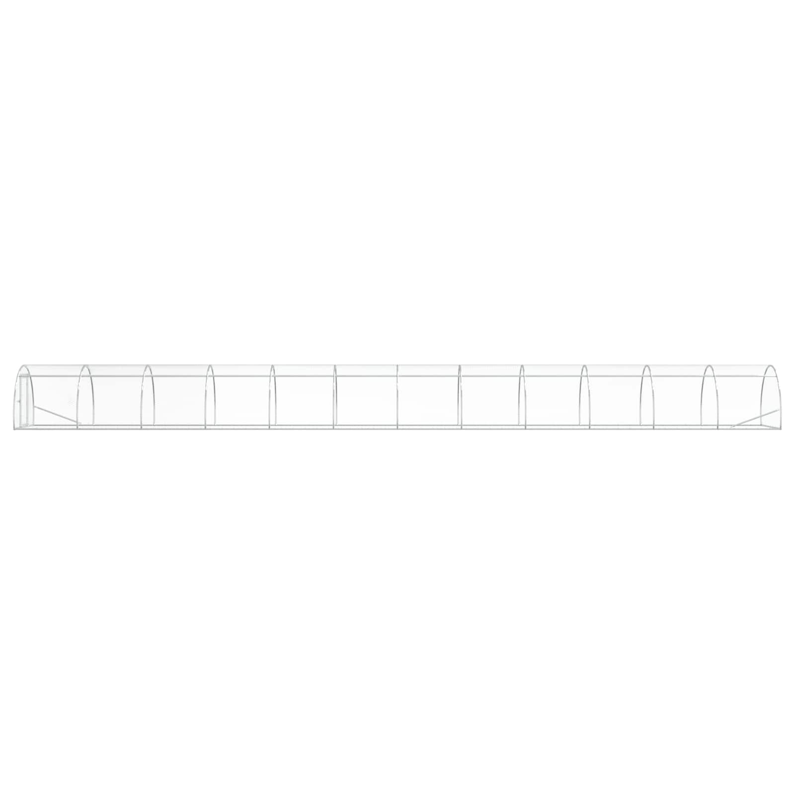 Pollaio Argento 1200 x 150 x 100 cm Acciaio zincato