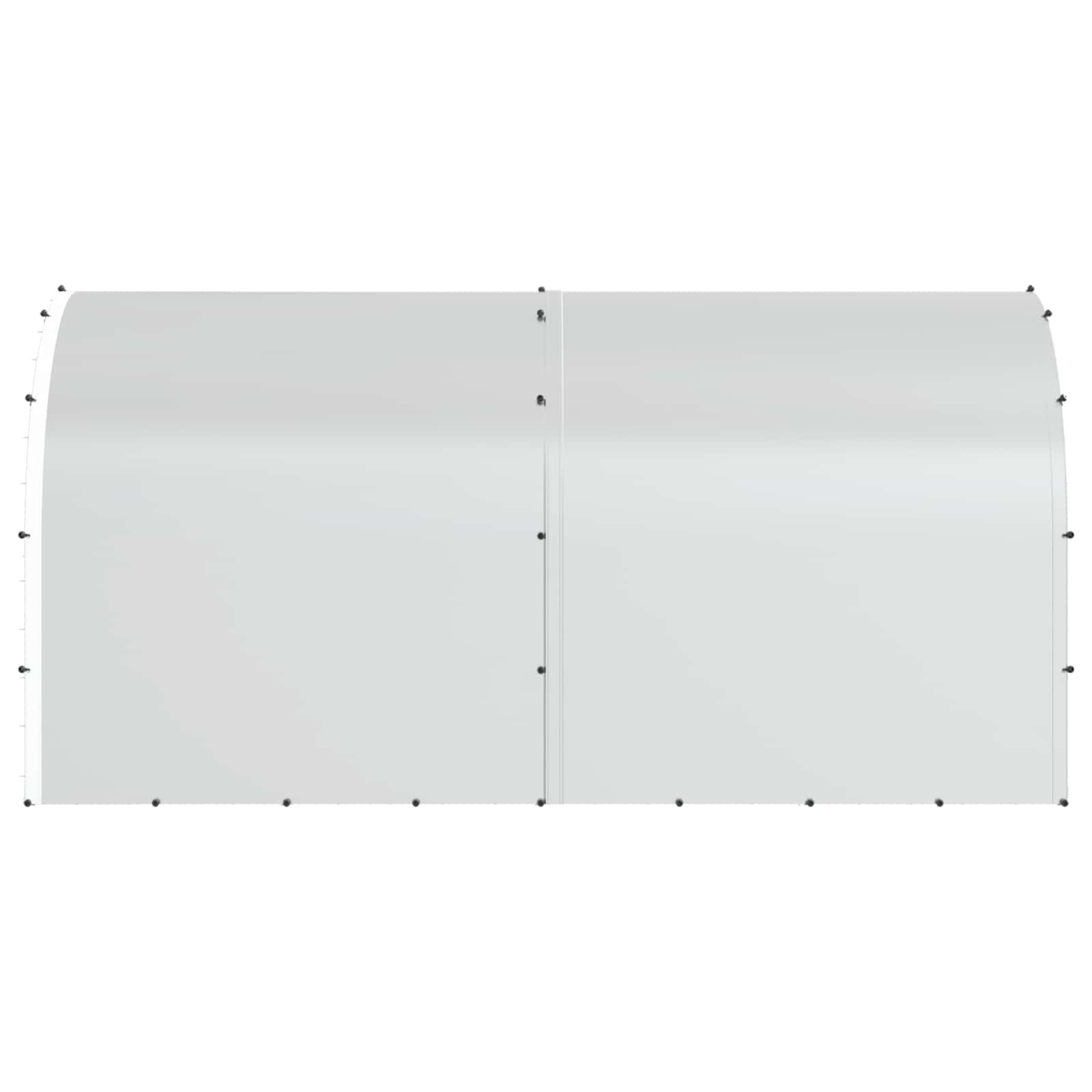 Pollaio Argento 400 x 200 x 200 cm Acciaio zincato