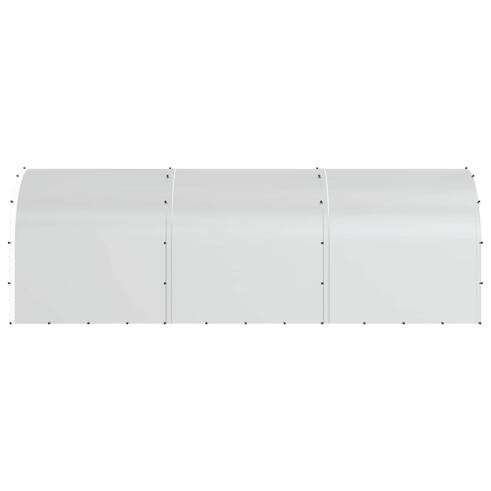 Pollaio Argento 600 x 200 x 200 cm Acciaio zincato