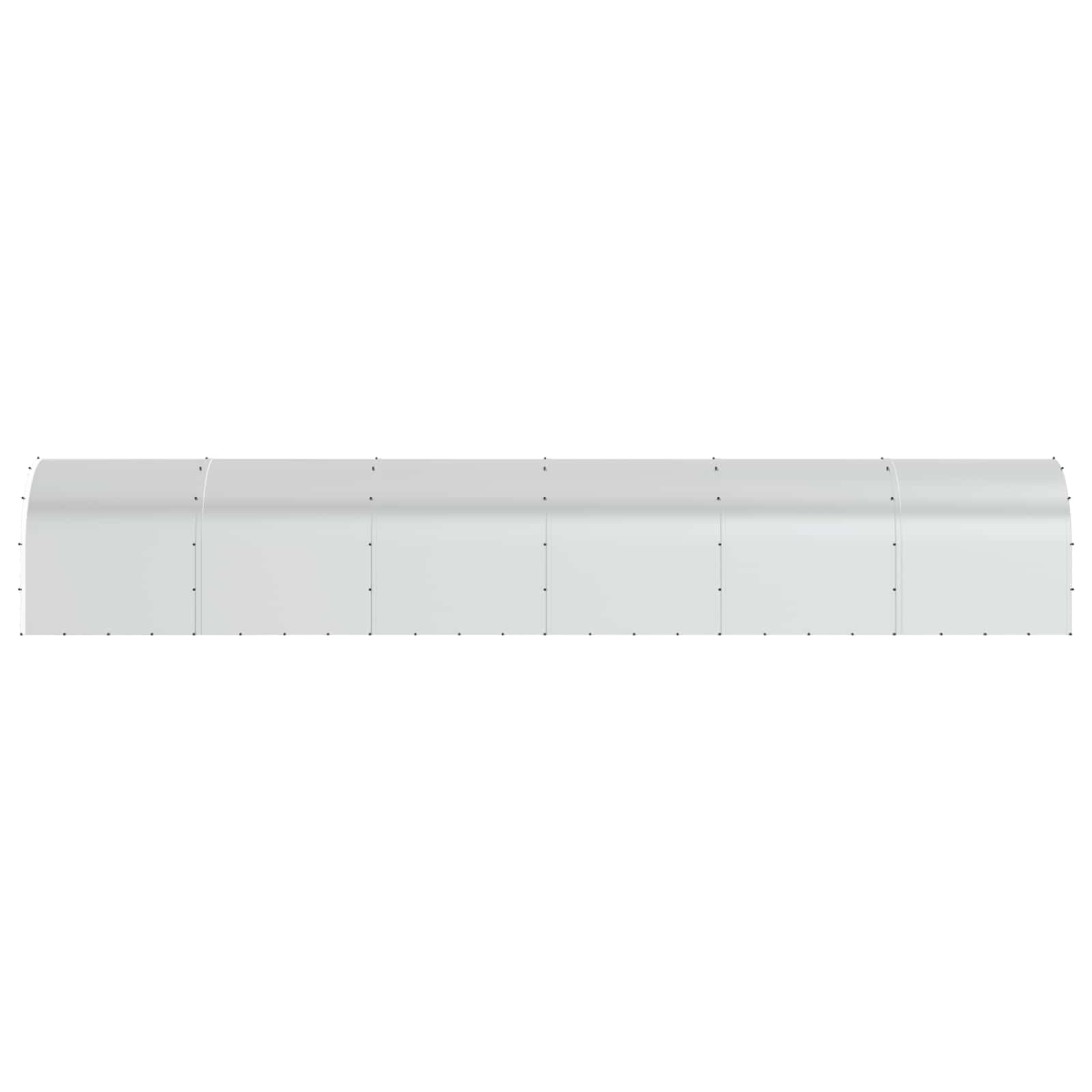 Pollaio Argento 1200 x 200 x 200 cm Acciaio zincato