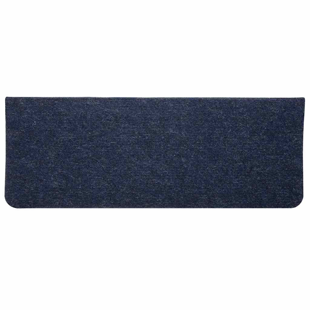 Tappetini Autoadesivi per Scale 15 pz 65x24,5x3,5 cm Blu