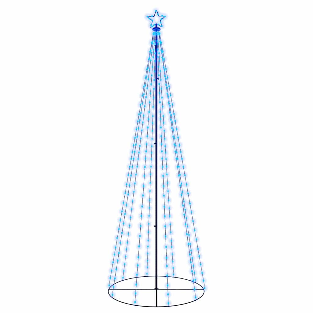 Albero di Natale a Cono Blu 310 LED 100x300 cm