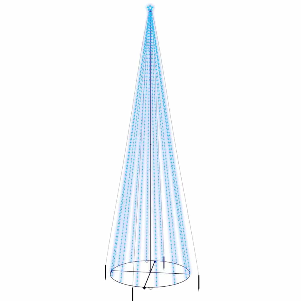 Albero di Natale a Cono Blu 1134 LED 230x800 cm