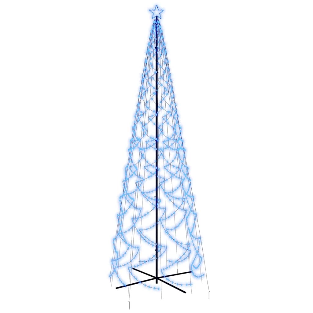 Albero di Natale a Cono Blu 1400 LED 160x500 cm